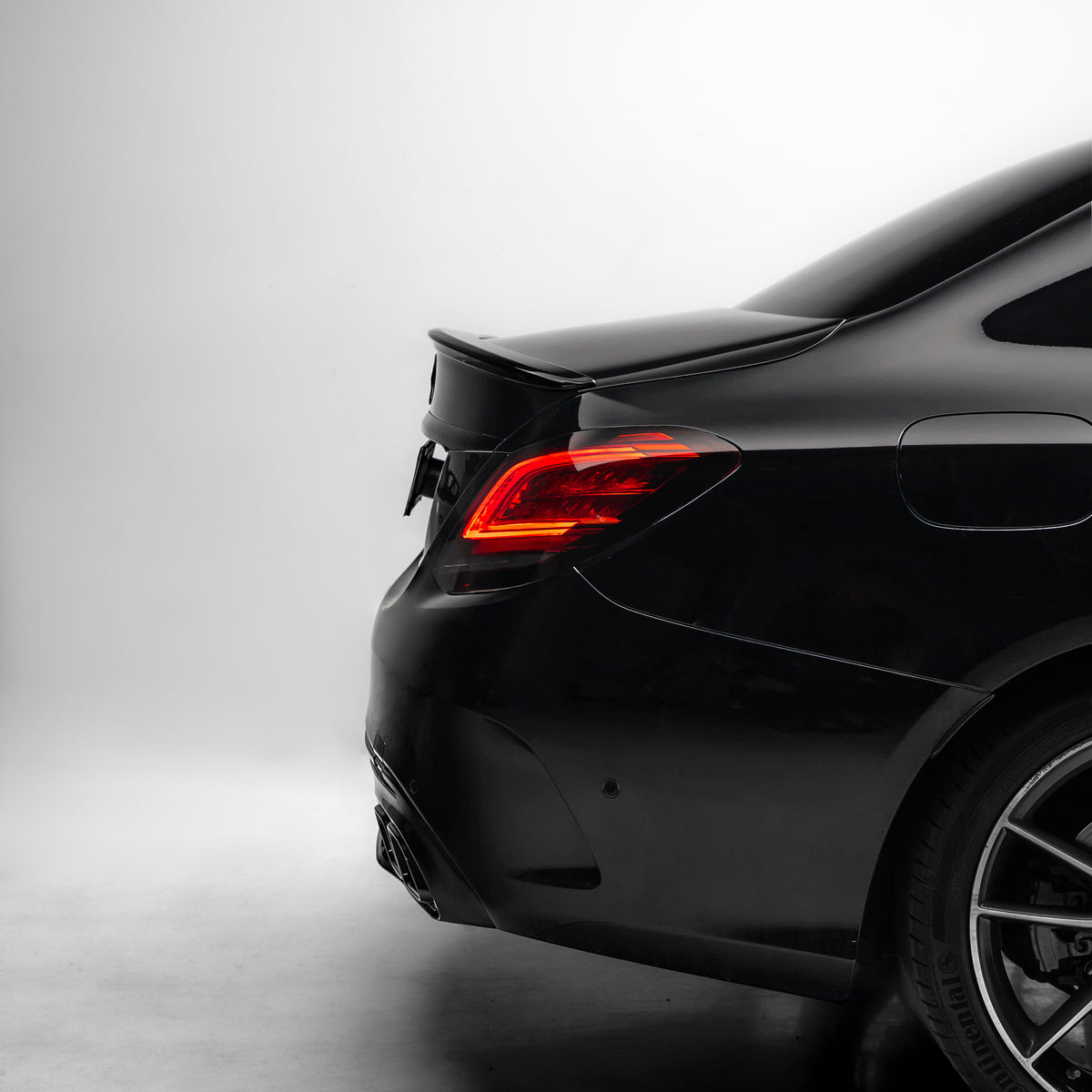 AMG Style Rear Diffuser & Exhaust Tips for Mercedes-Benz C Class W205 Sedan / S205 Wagon 2019-2022