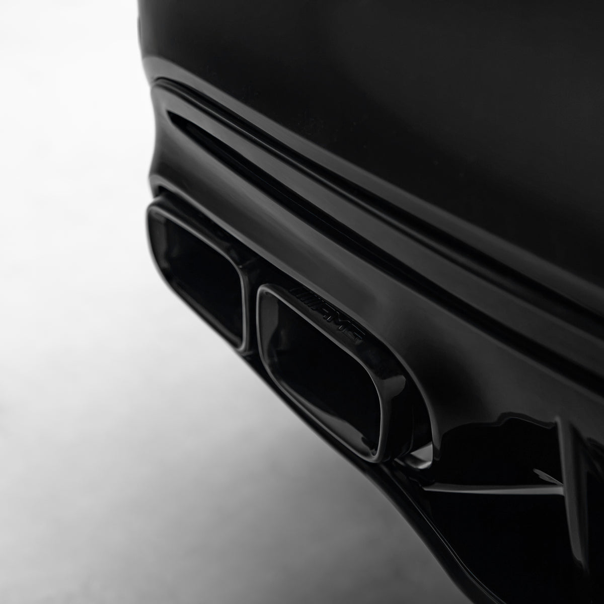 AMG Style Rear Diffuser & Exhaust Tips for Mercedes-Benz C Class W205 Sedan / S205 Wagon 2019-2022