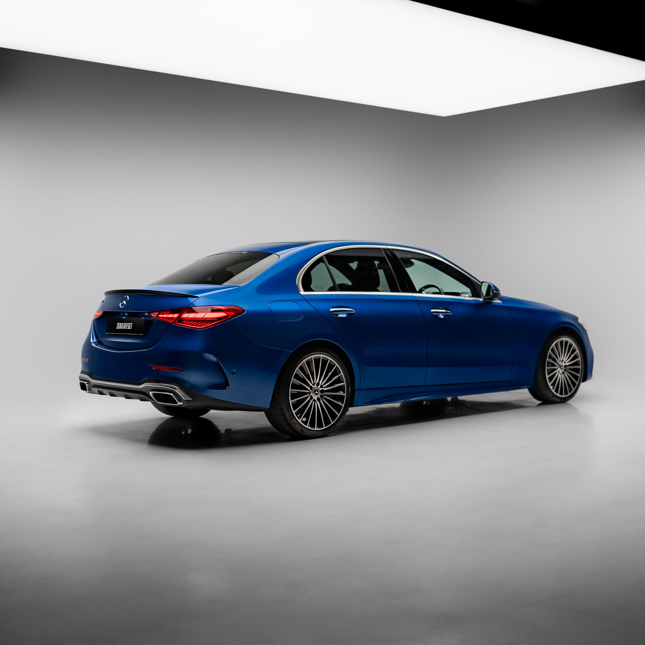 OEM Style Pre Pregged Dry Carbon Fiber Spoiler for Mercedes-Benz C Class W206 Sedan 2021+