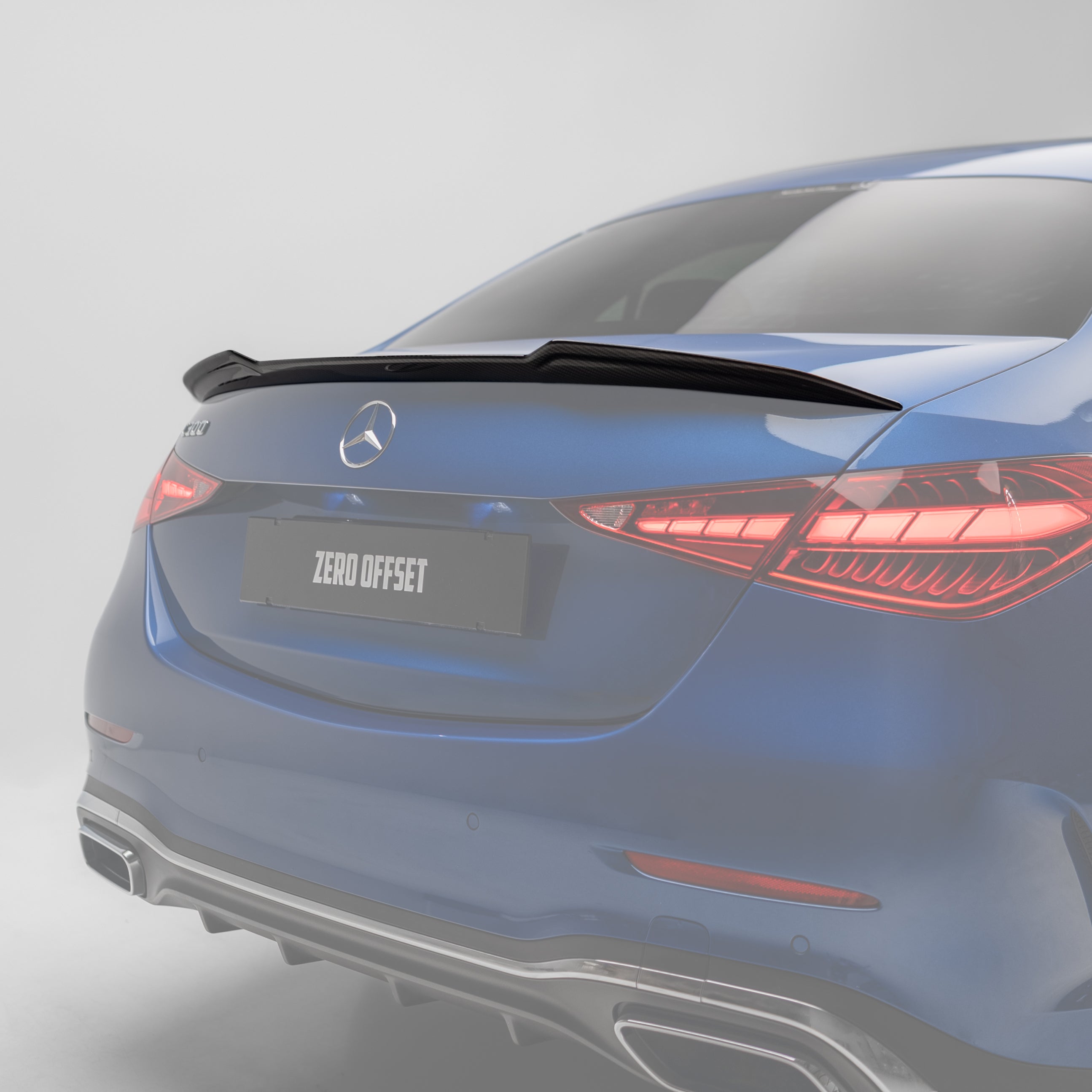 X-Style Pre Pregged Dry Carbon Fiber Spoiler for Mercedes-Benz C Class W206 Sedan 2021+