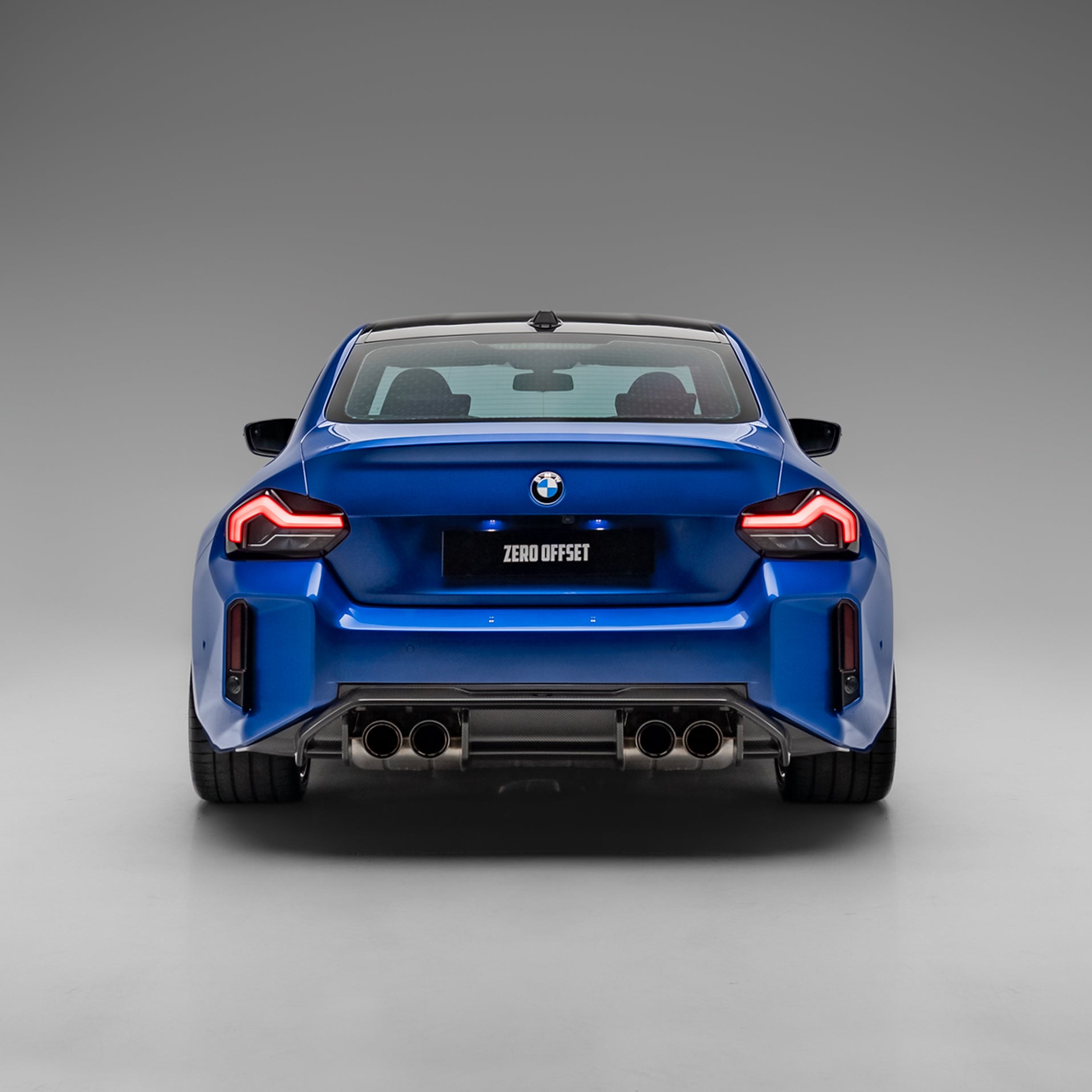 BMW G87 M2 Carbon Fiber Rear Diffuser V2