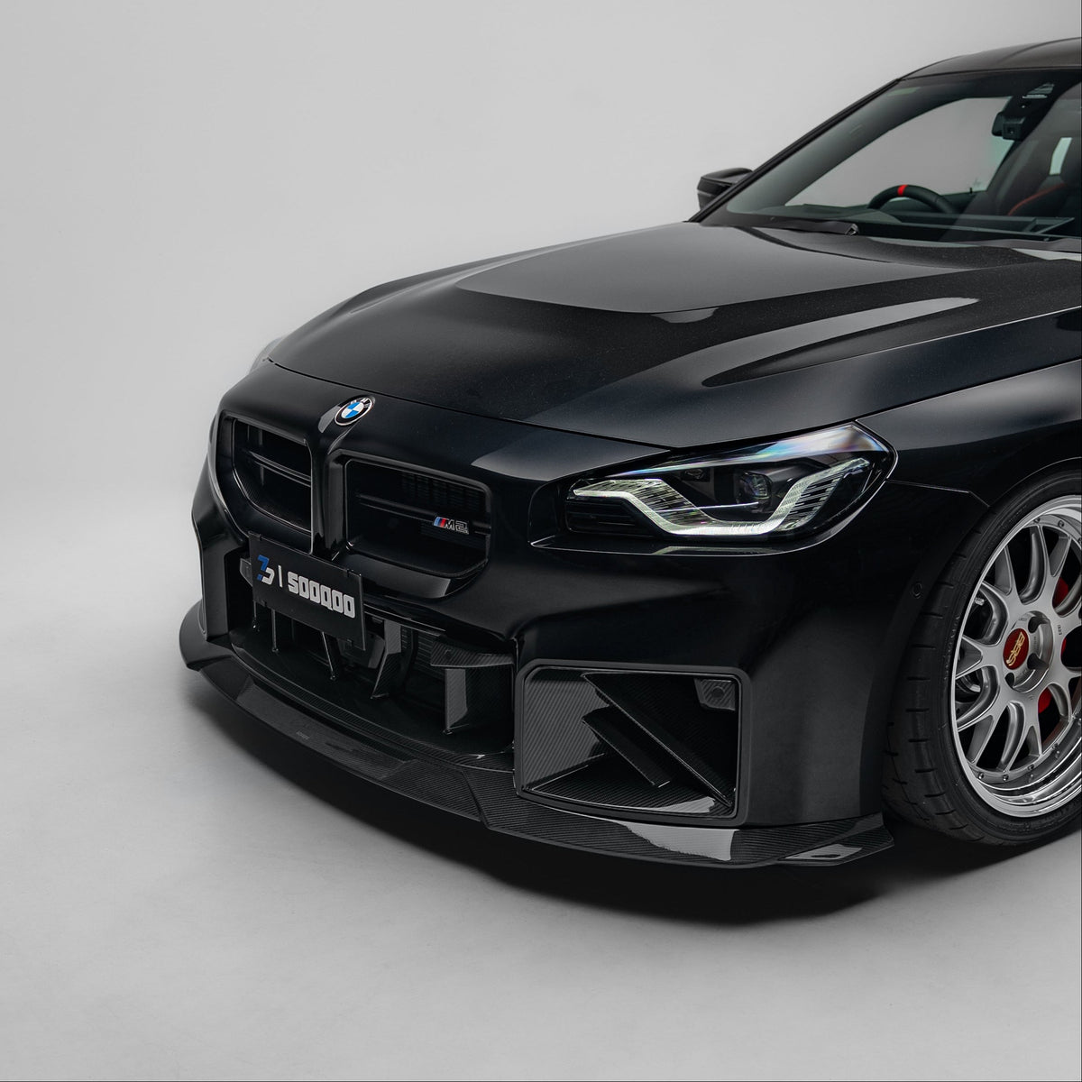 Sooqoo Pre Pregged Dry Carbon Fiber Front Lip Type C for BMW M2 G87 2023+