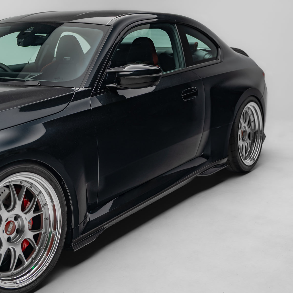 Sooqoo Pre Pregged Dry Carbon Fiber Side Skirts for BMW M2 G87 2023+
