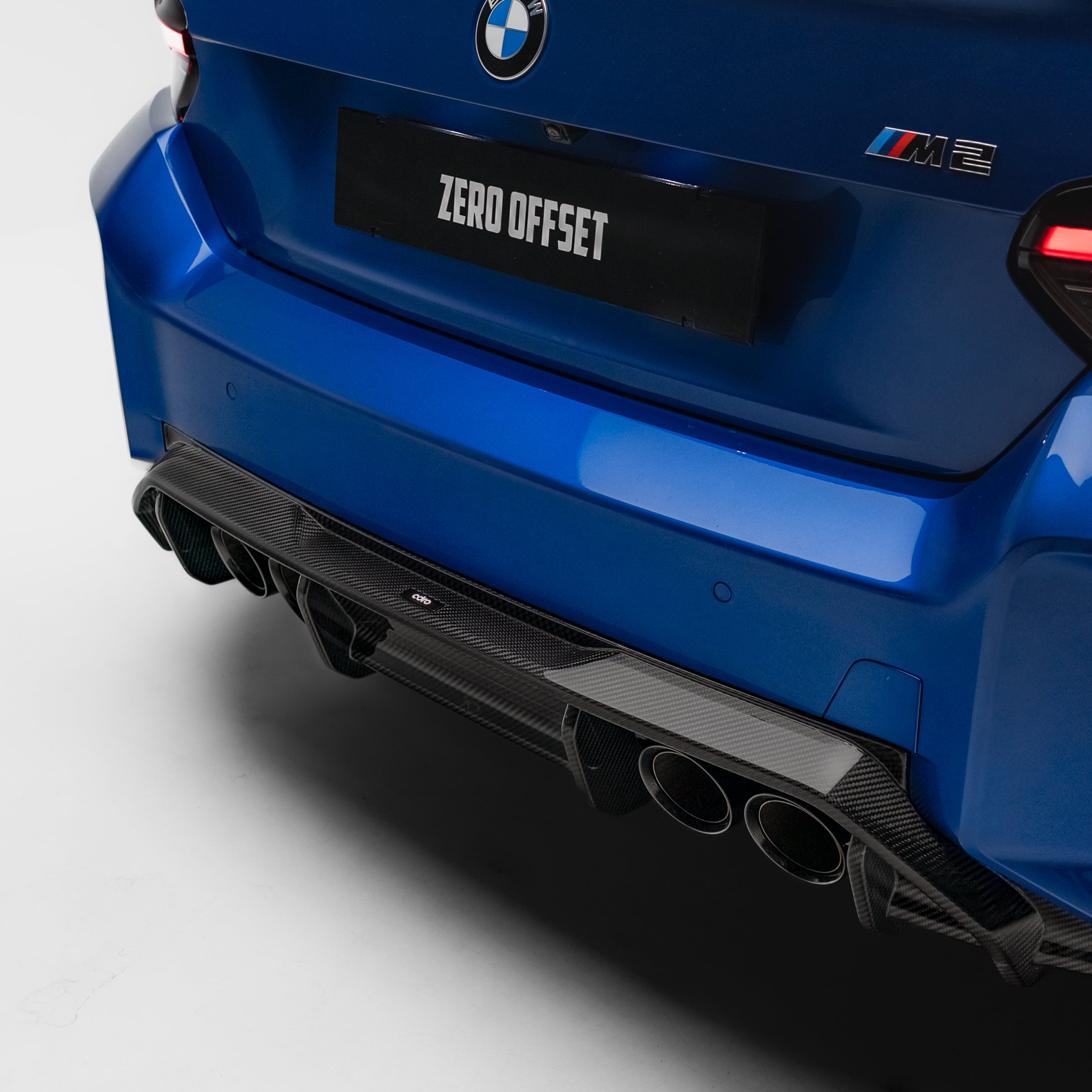 BMW G87 M2 Carbon Fiber Rear Diffuser V2
