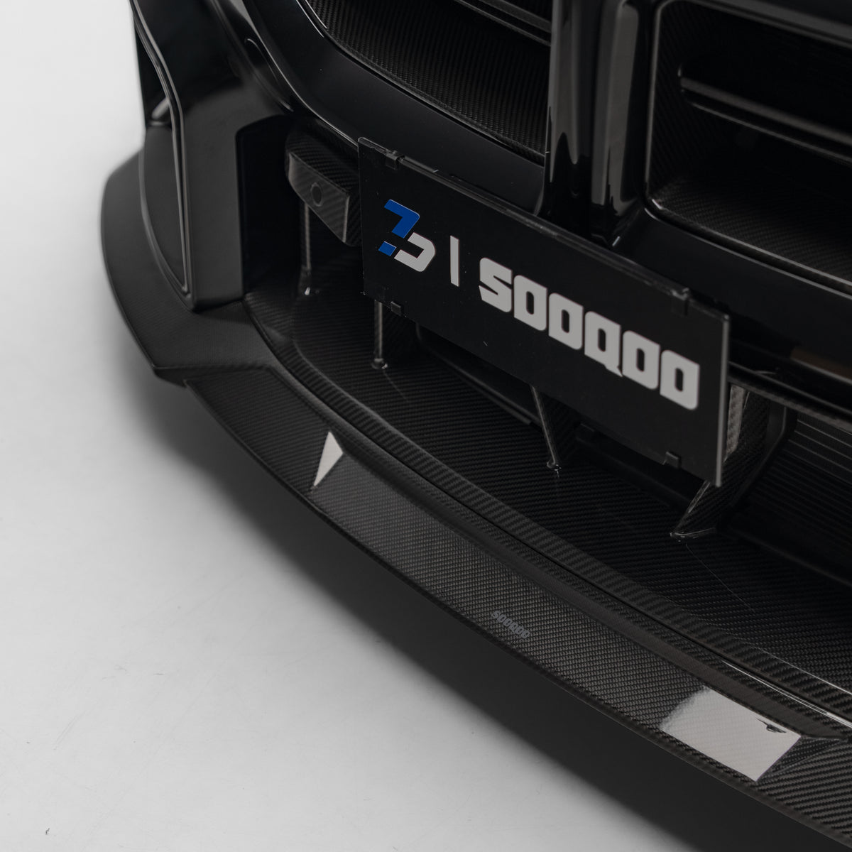 Sooqoo Pre Pregged Dry Carbon Fiber Front Lip Type C for BMW M2 G87 2023+