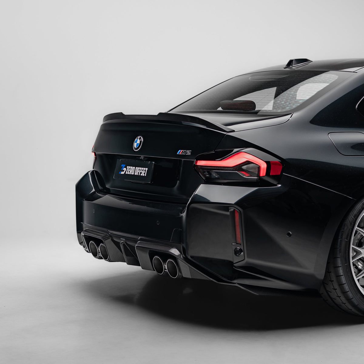 Sooqoo Pre Pregged Dry Carbon Fiber Rear Diffuser Type B for BMW M2 G87 2023+