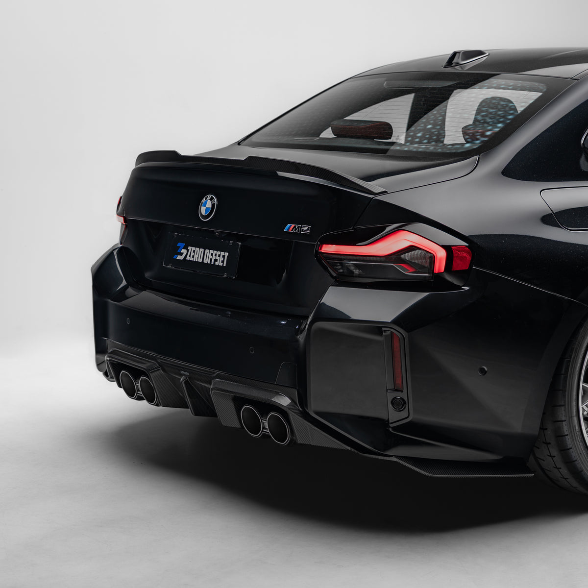 Sooqoo Pre Pregged Dry Carbon Fiber Spoiler for BMW 2 Series Coupe G42 2021+ / M2 G87 2023+