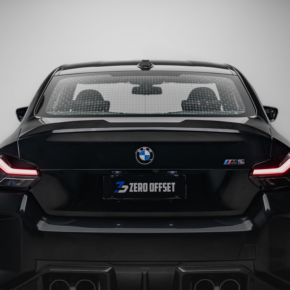 Sooqoo Pre Pregged Dry Carbon Fiber Spoiler for BMW 2 Series Coupe G42 2021+ / M2 G87 2023+