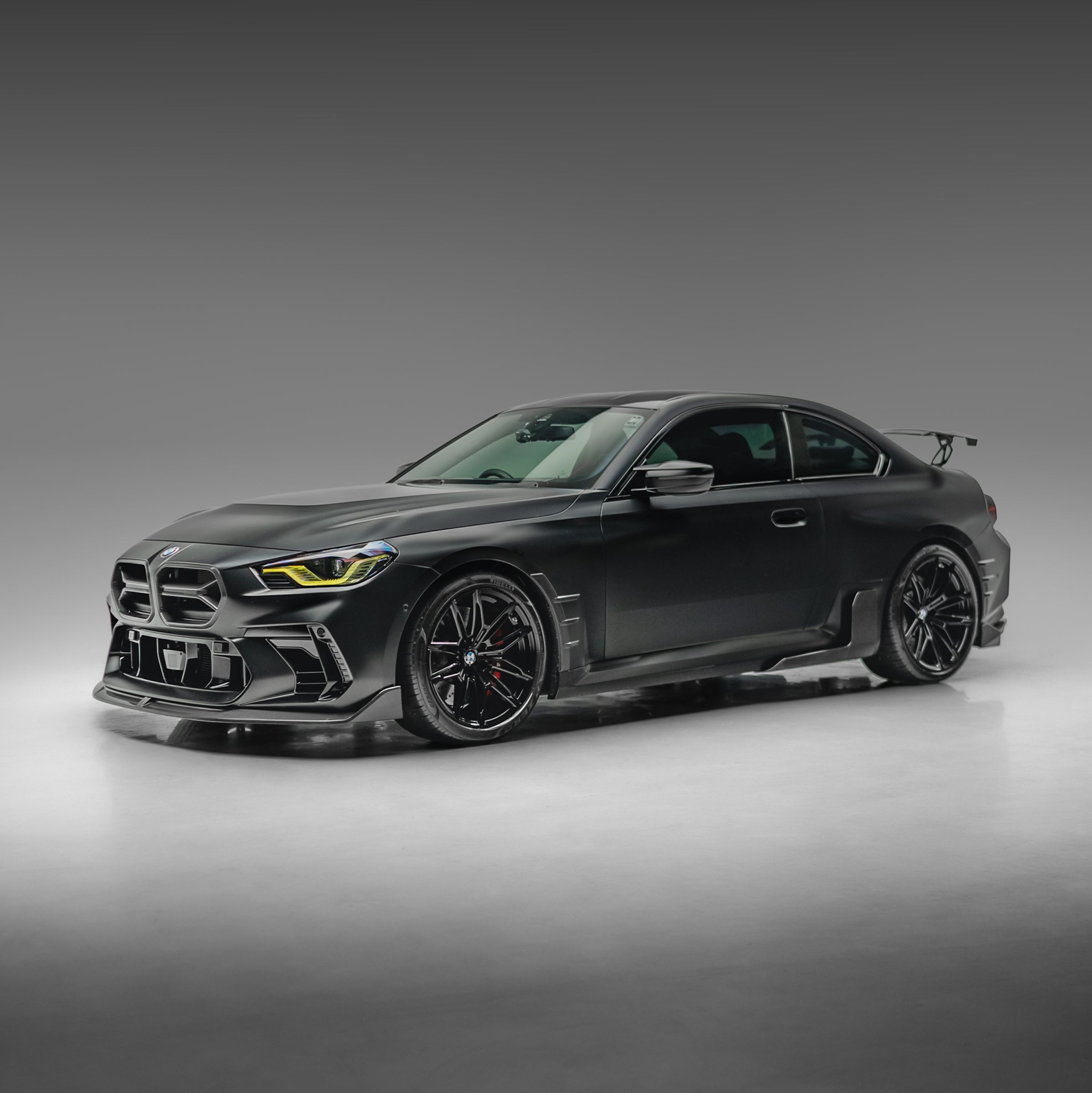 M Performance Style Pre Pregged Dry Carbon Fiber Front Fender Arch Trim Set for BMW M2 G87 2023+