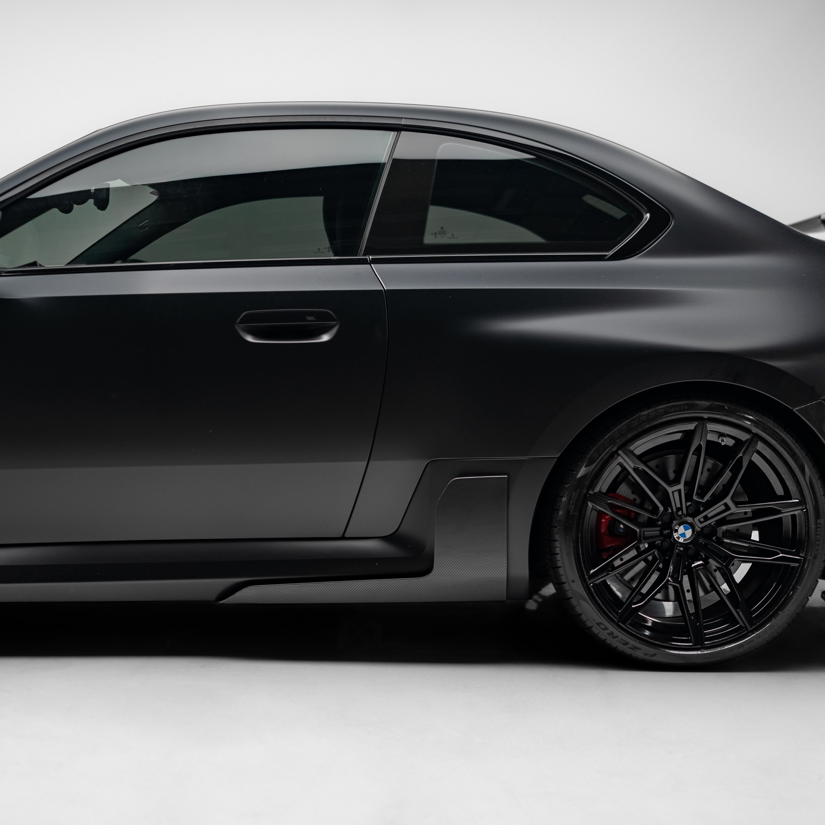 M Performance Style Pre Pregged Dry Carbon Fiber Side Skirt for BMW M2 G87 2023+