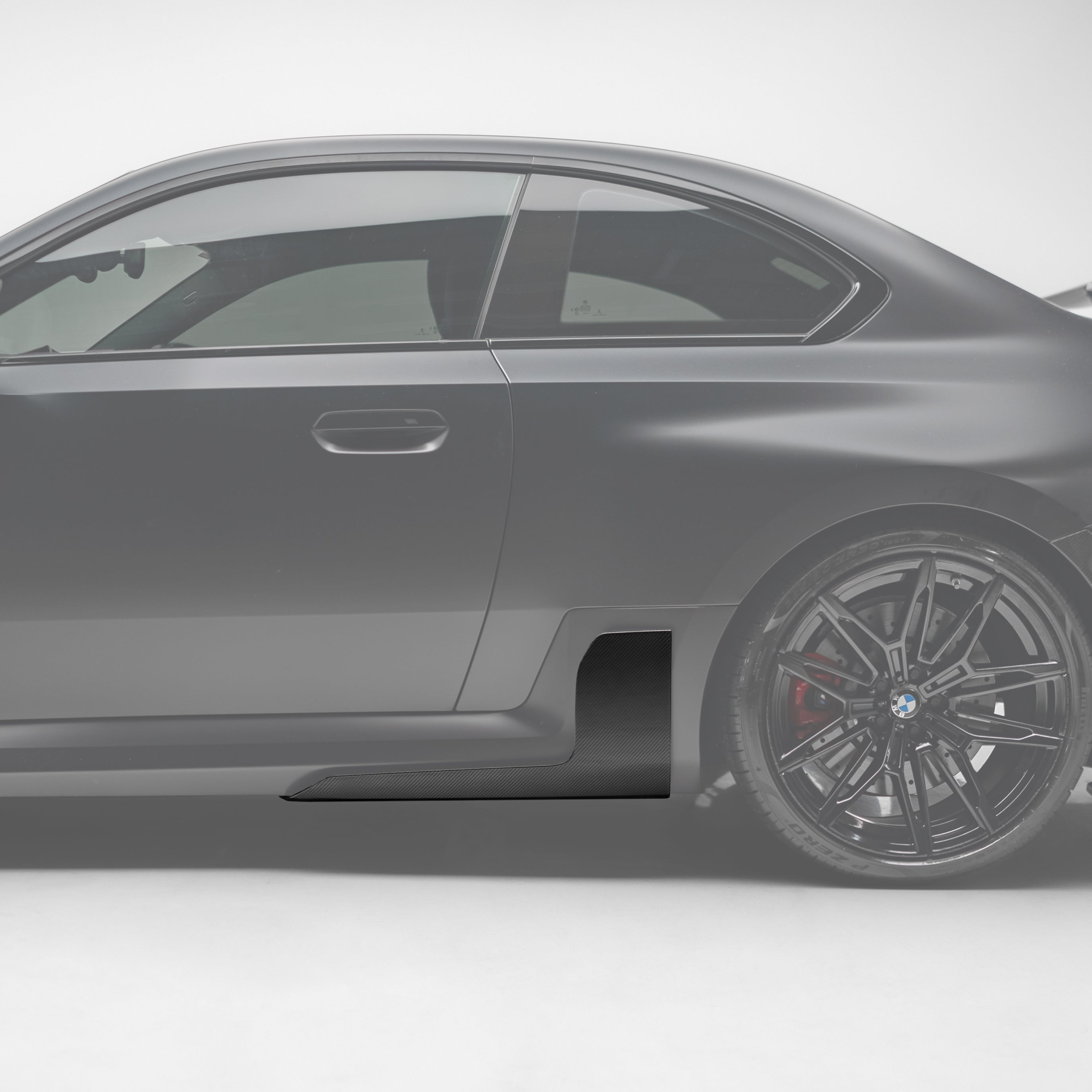 M Performance Style Pre Pregged Dry Carbon Fiber Side Skirt for BMW M2 G87 2023+