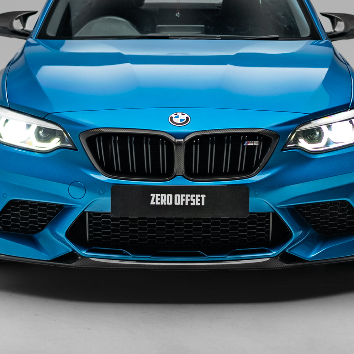M Performance Style Pre Pregged Dry Carbon Fiber Grille for BMW M2 F87 LCI Competition 2019-2021