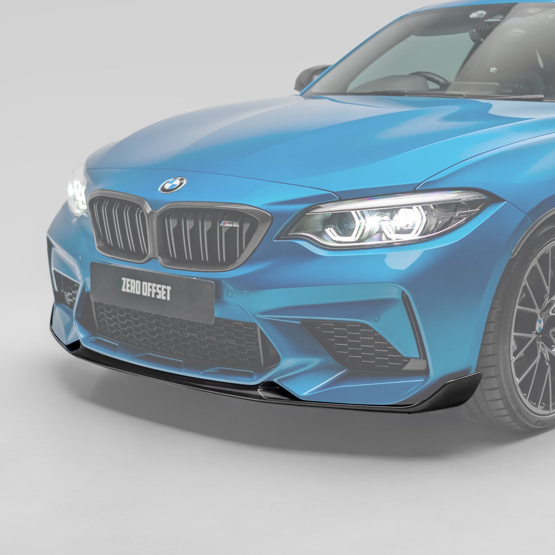 M Performance Style Carbon Fibre Front Lip for BMW F87 M2 Competition 2019-2021