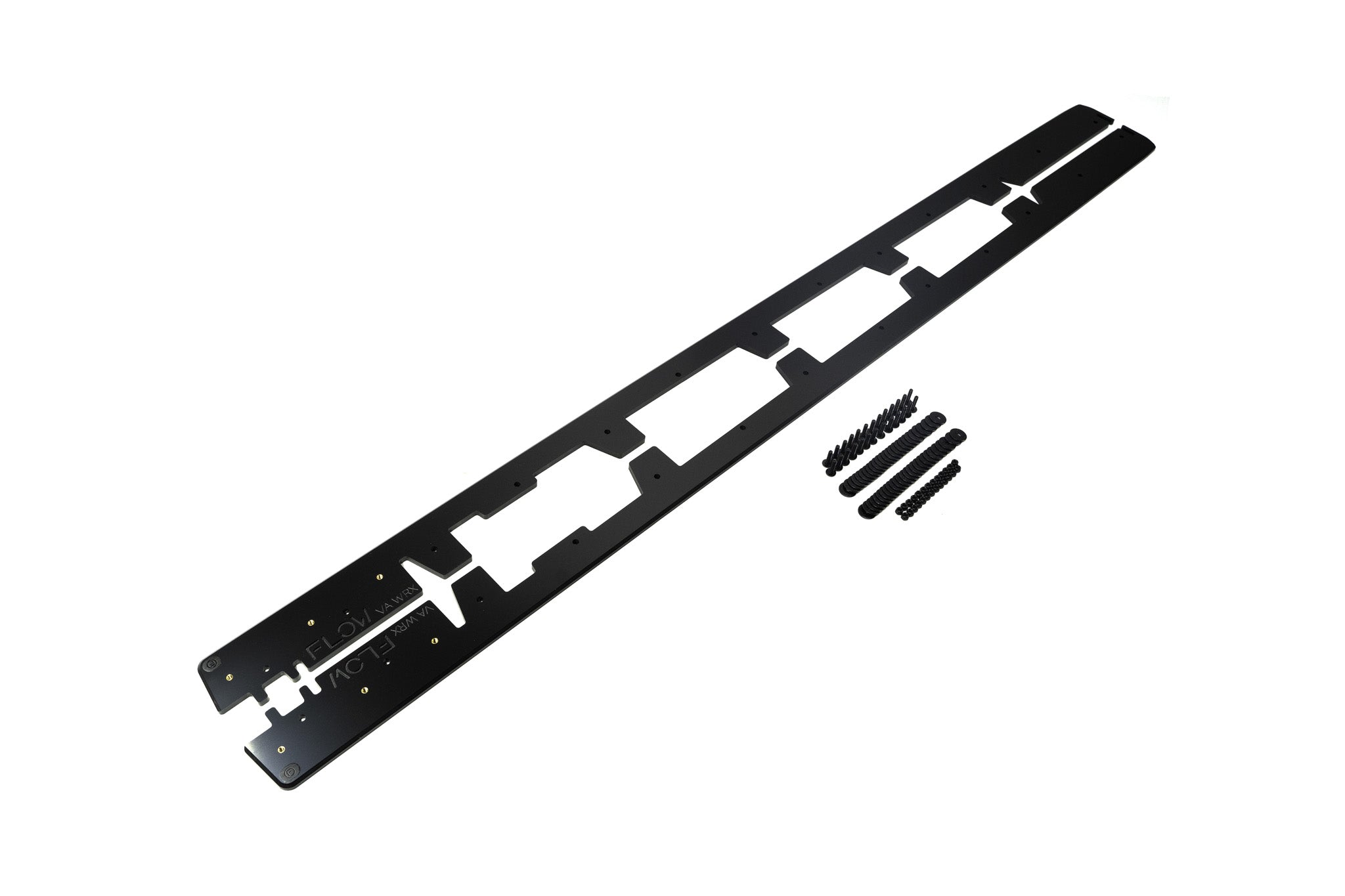RETURNED STOCK - VA WRX & STI Side Skirt Splitters (Pair) - TEXTURED MATTE BLACK