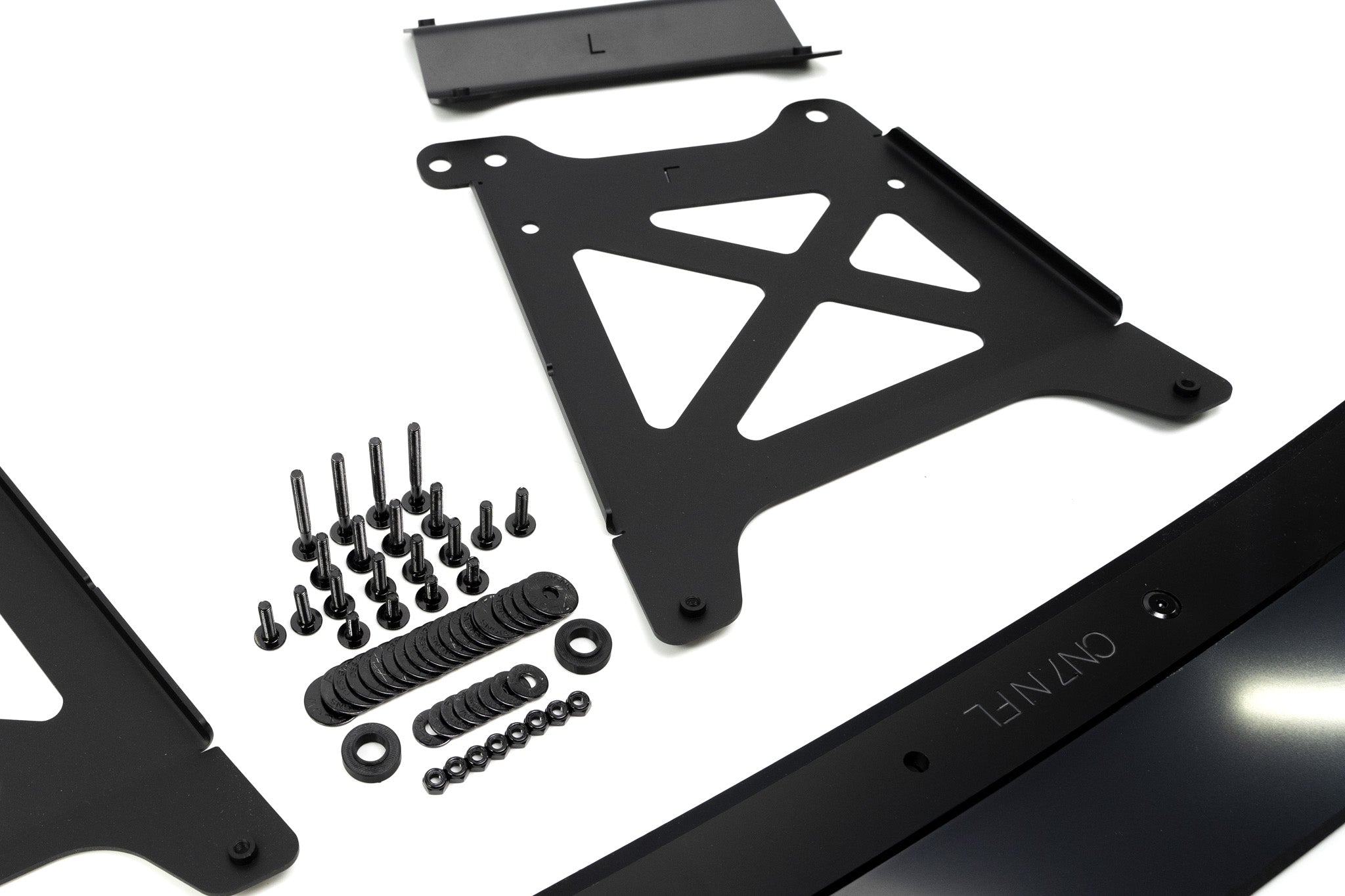 CN7 V2 Elantra N Sedan Facelift V2 - 2024+ Front Lip Splitter & Mounting Brackets (Pair)