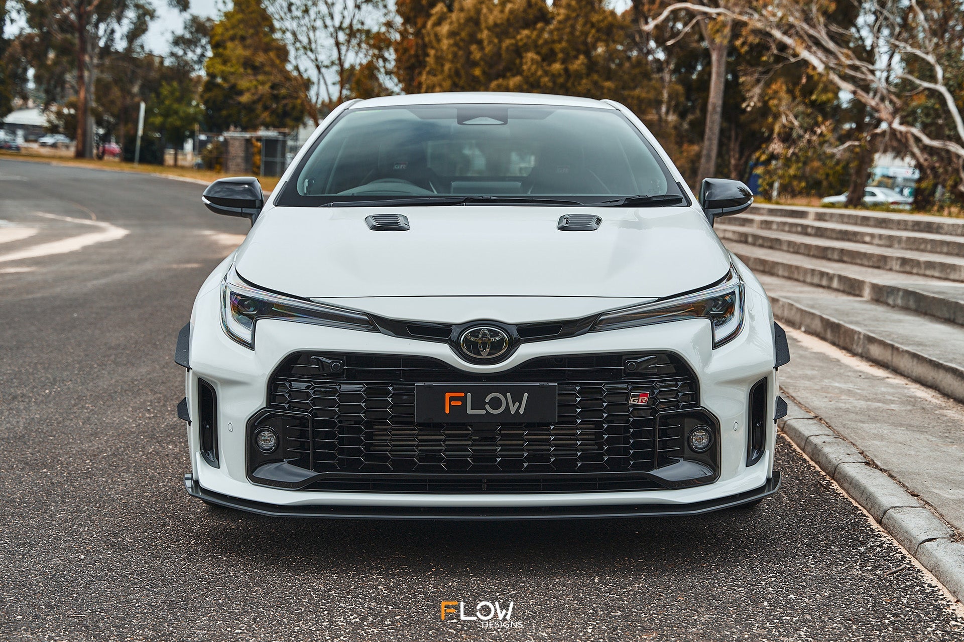 RETURNED STOCK - Corolla GR Chassis Mounted Front Lip Splitter (GLOSS)