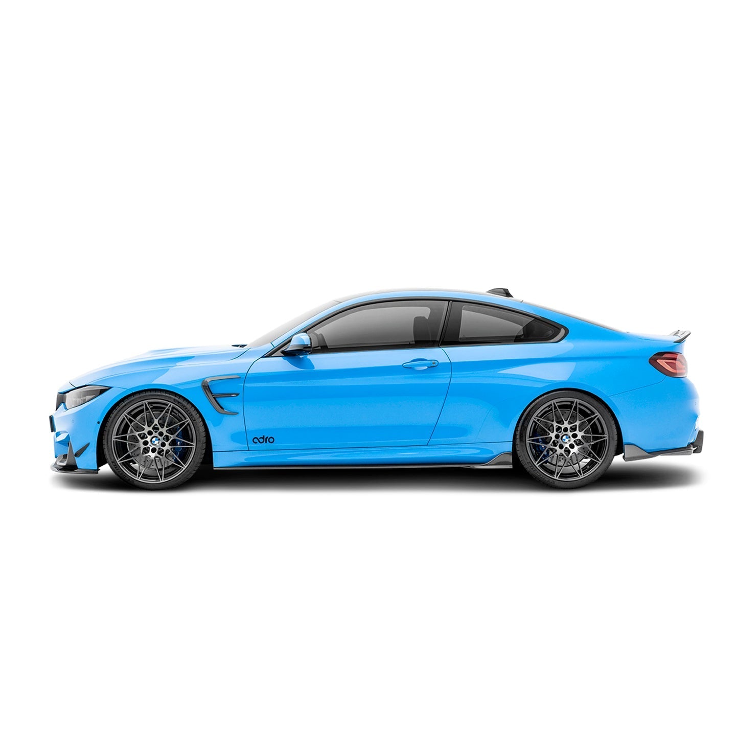 BMW M4 F82 Carbon Fiber Side Skirt - ADRO