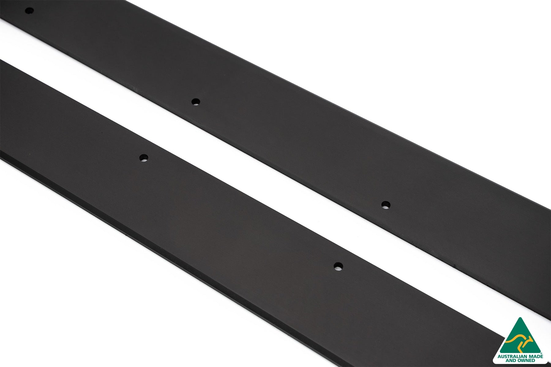EX-DISPLAY - MK1 Falcon FG Side Skirt Splitters (Pair) - GLOSS BLACK