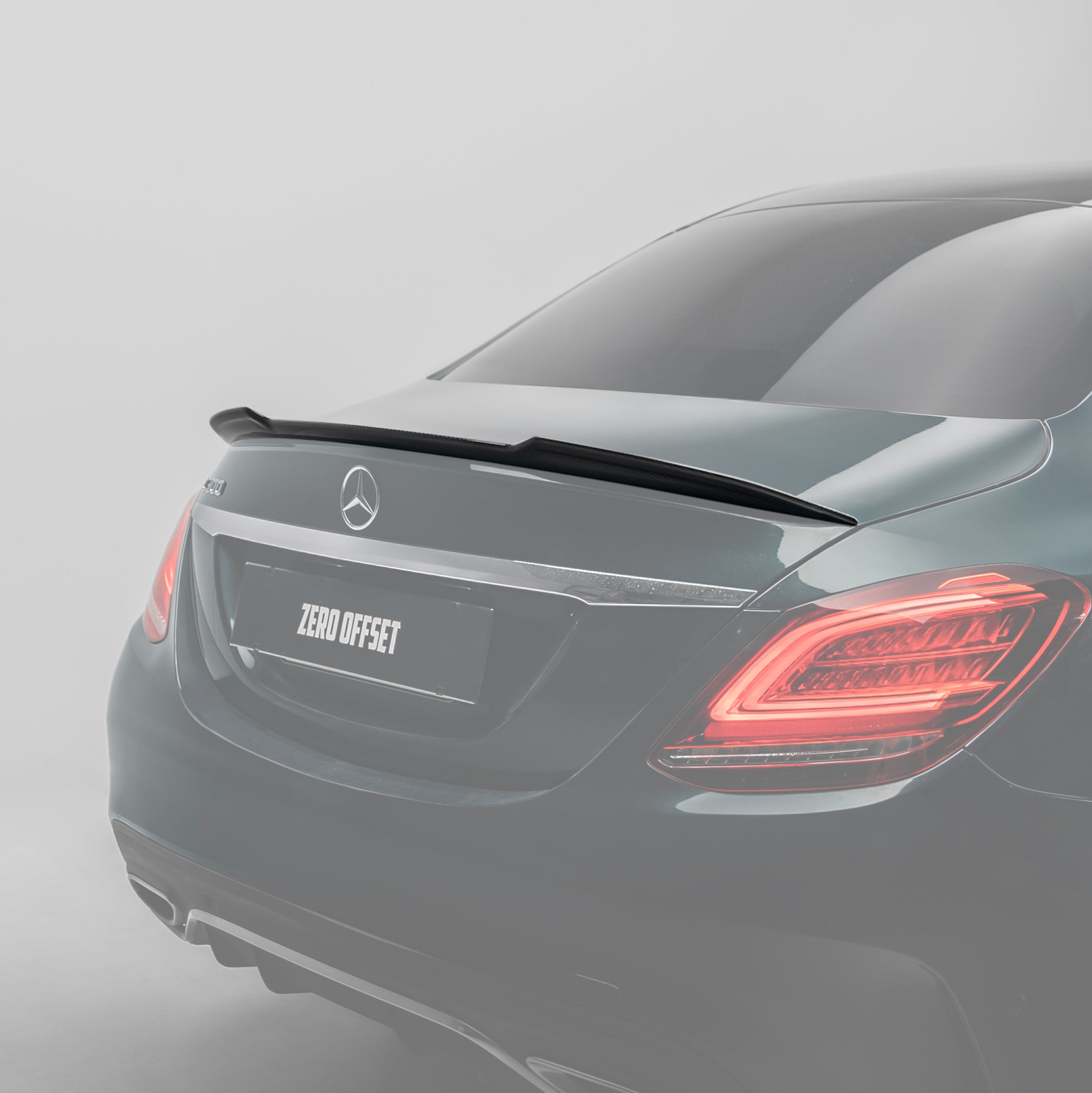 X-Style Pre Pregged Dry Carbon Fiber Spoiler for Mercedes-Benz C Class W205 Sedan 2018+