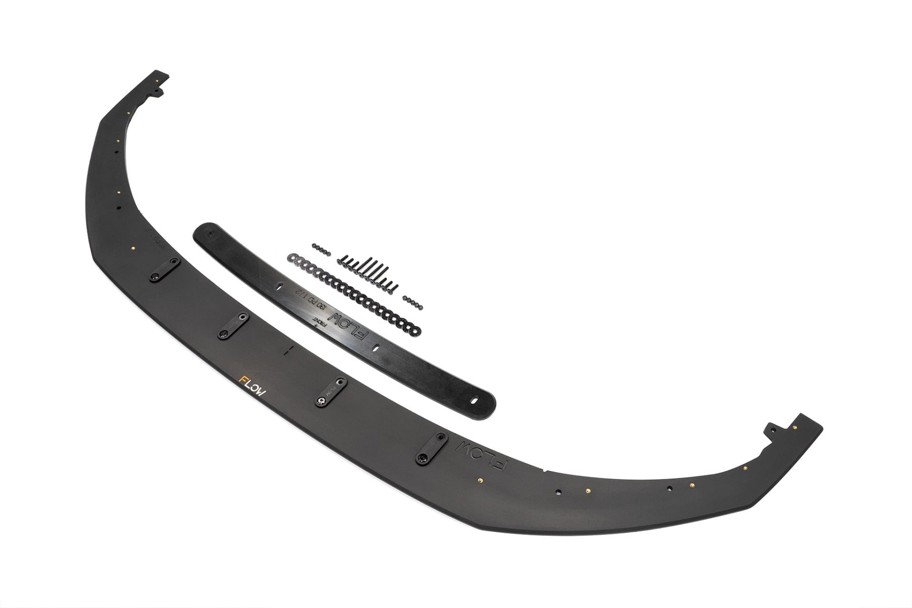 DISCONTINUED SANDED MATTE FINISH - i30 Hatch PD1, PD2 2018-2020 Front Lip Splitter & Mounting Brace