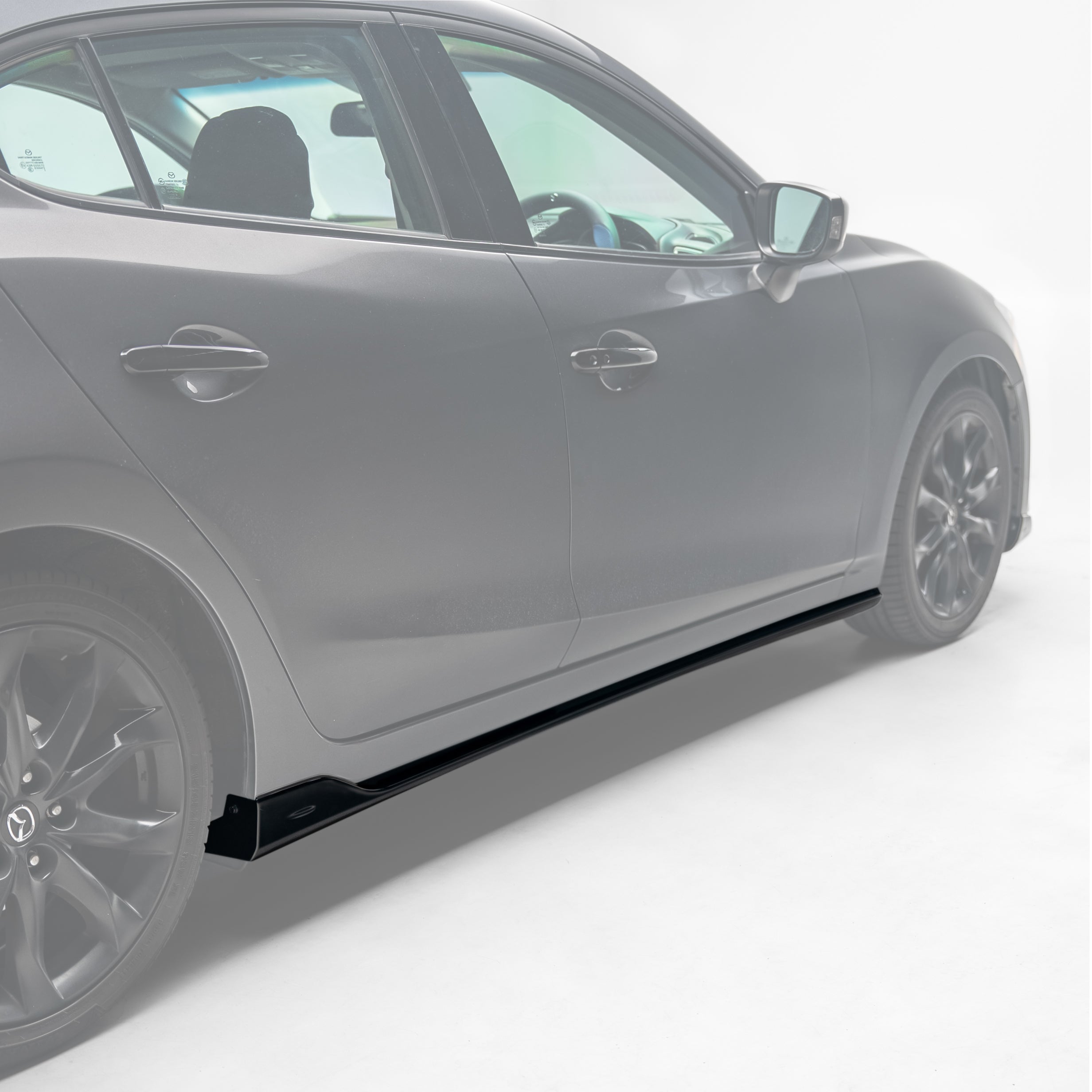Kuroi Style Side Skirt for Mazda 3 BM/BN Hatch/Sedan 2013-2018