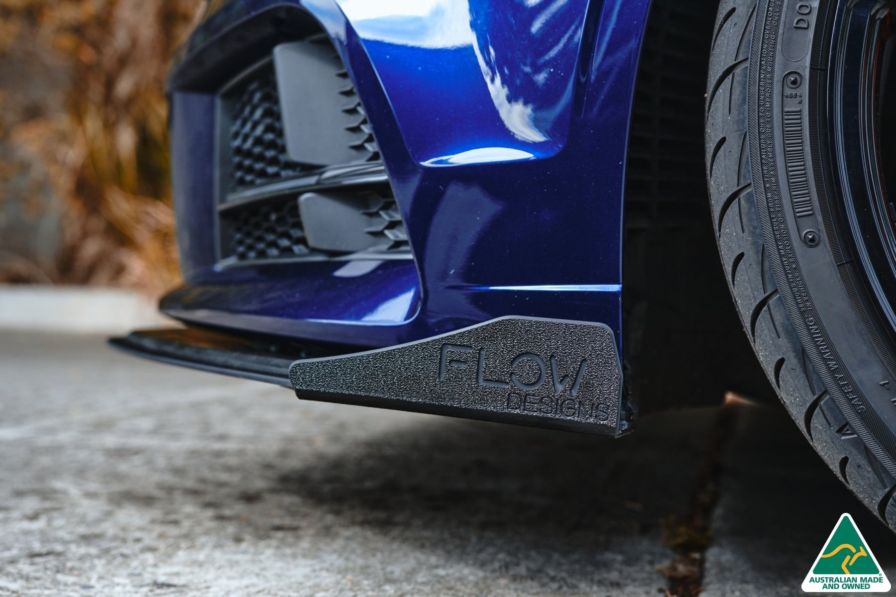 S3 8V Sedan Facelift Front Lip Splitter Winglets (Pair)