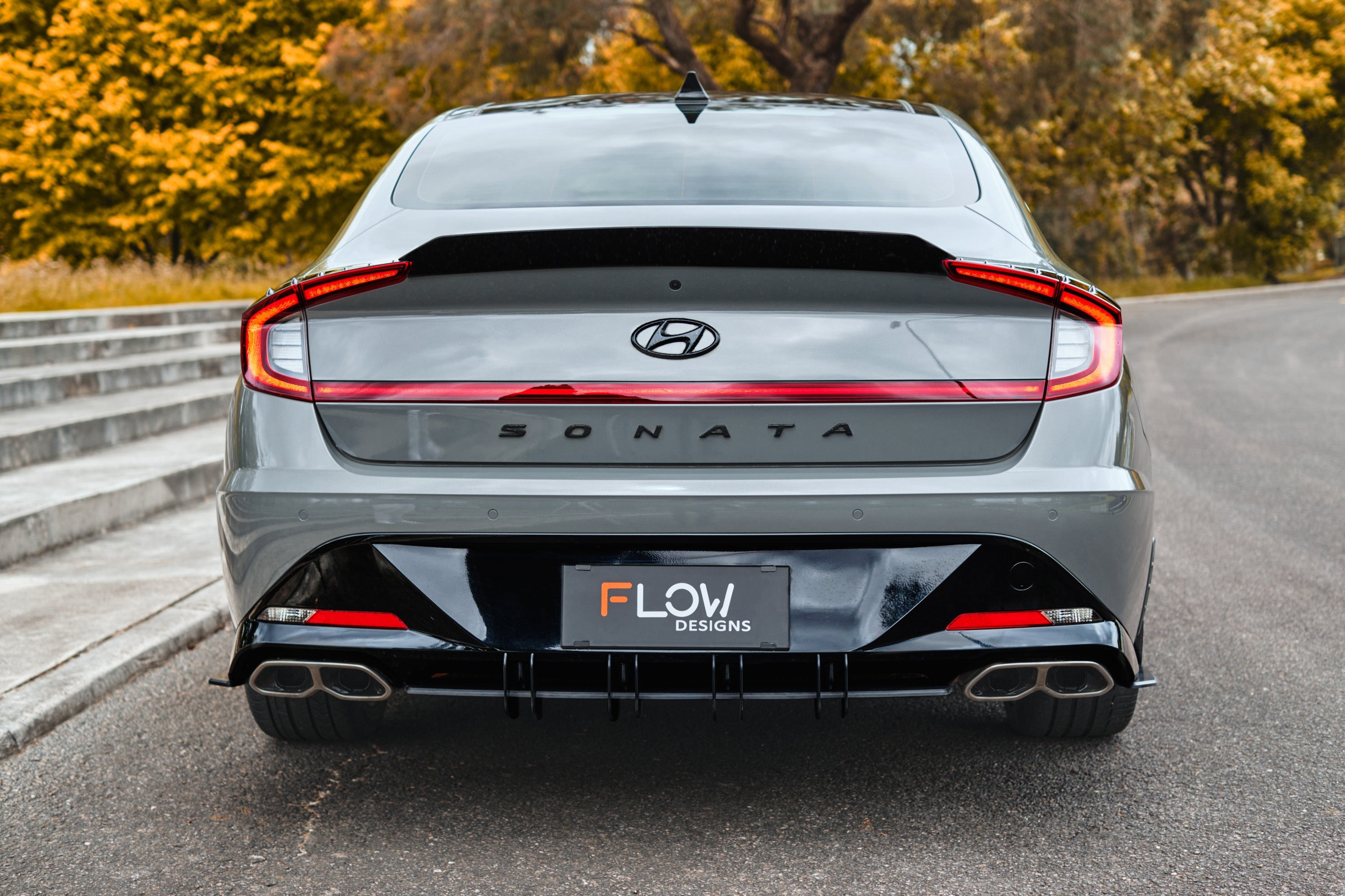 DN8 Sonata N Line 2020-2023 Flow-Lock Rear Diffuser