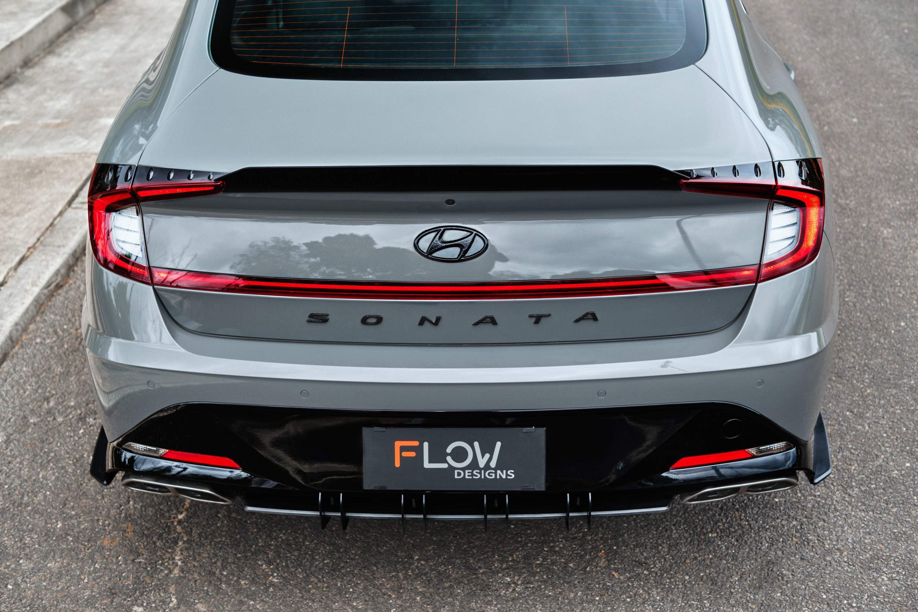 DN8 Sonata N Line 2020-2023 Flow-Lock Rear Diffuser