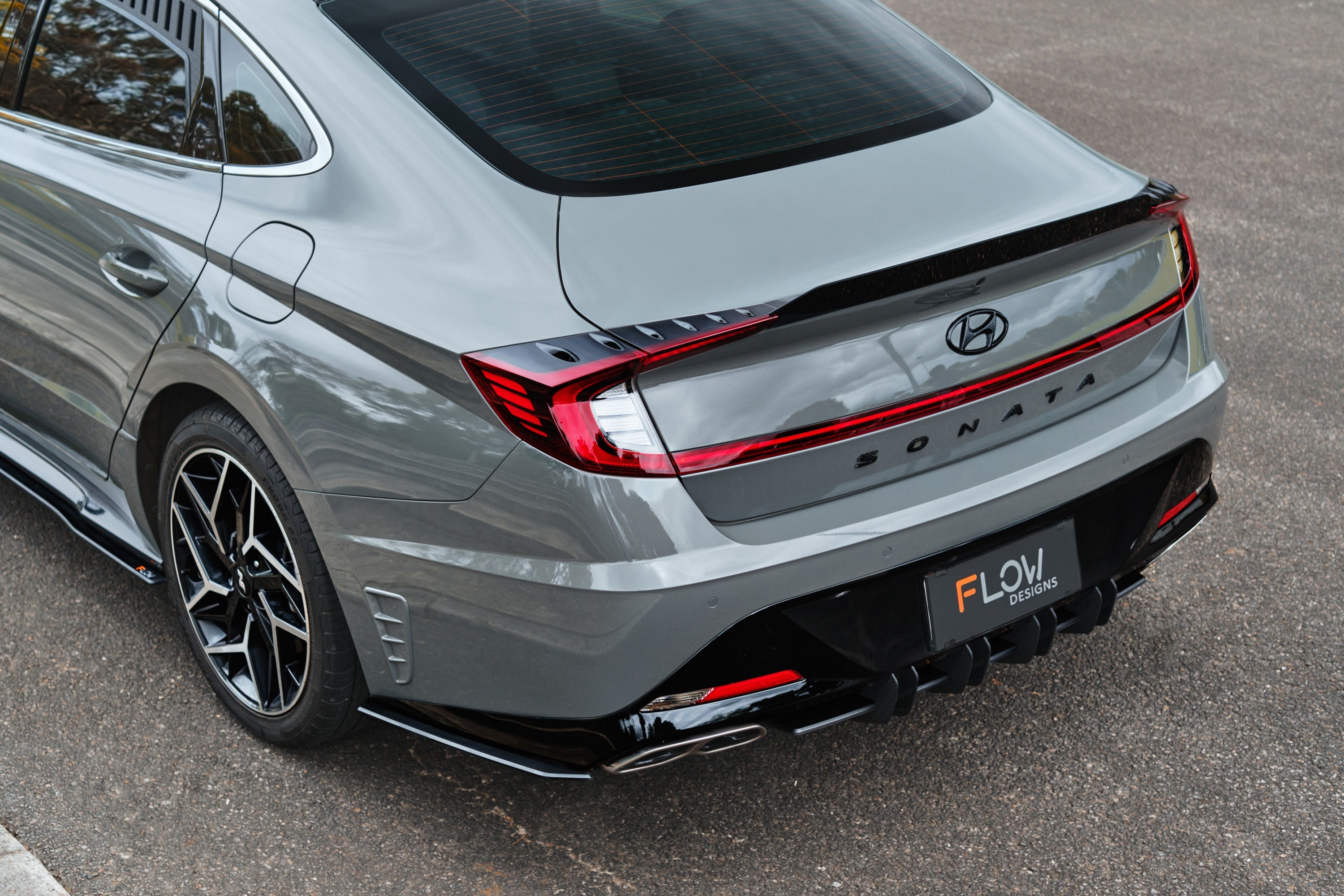 DN8 Sonata N Line 2020-2023 Flow-Lock Rear Diffuser