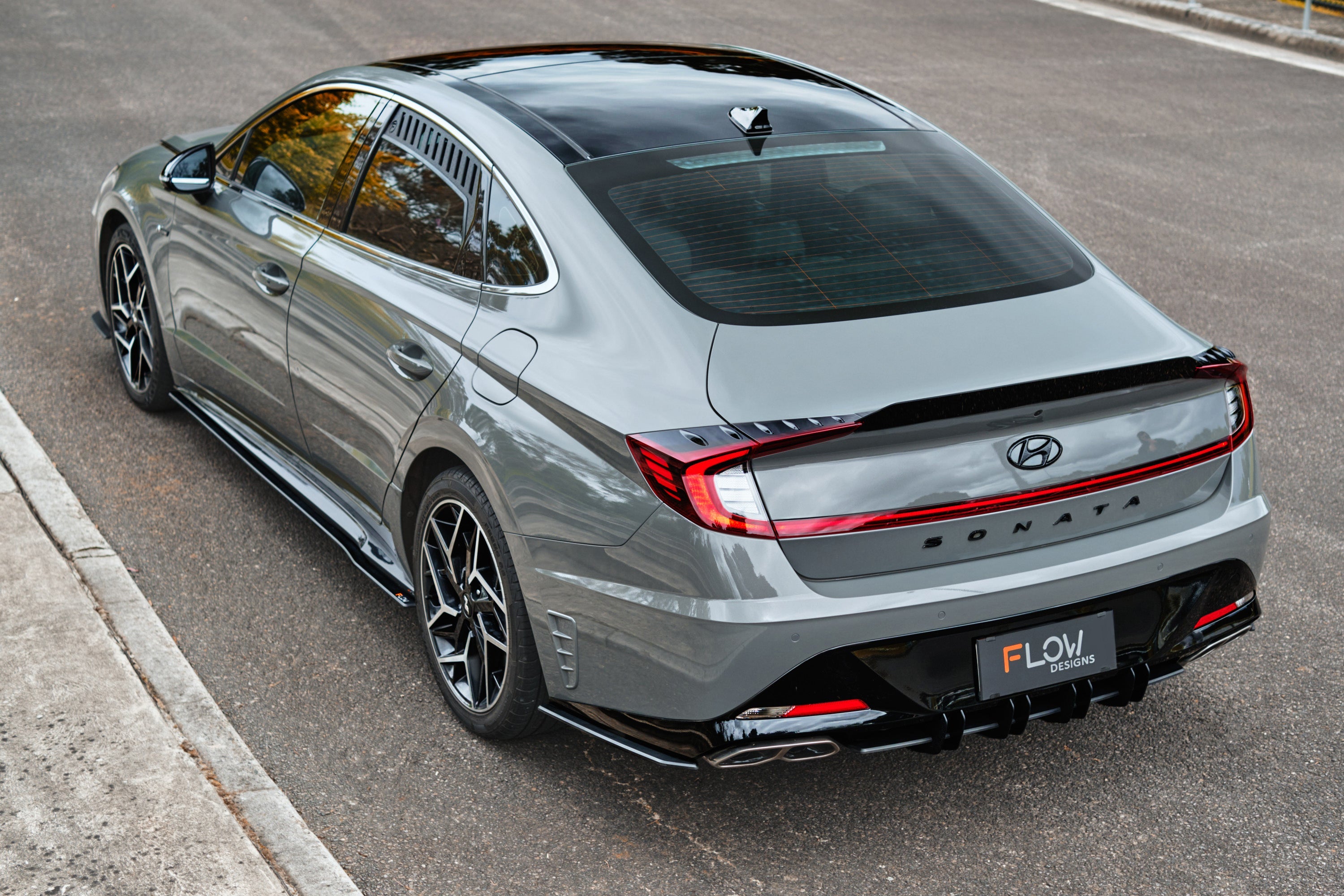 DN8 Sonata N Line 2020-2023 Flow-Lock Rear Diffuser