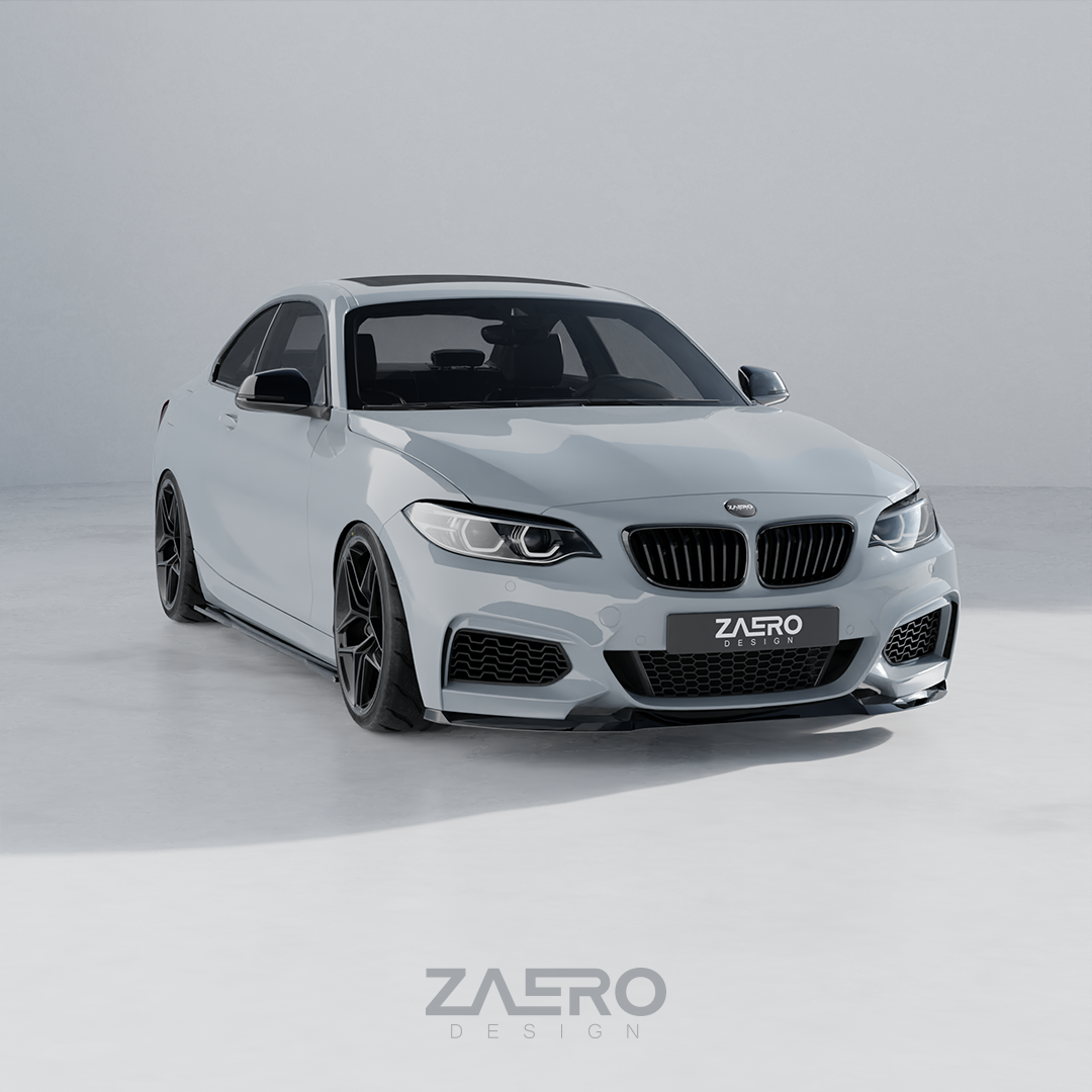 EVO-1 Front Lip/Splitter for BMW 2 Series F22 F23 2014-2021