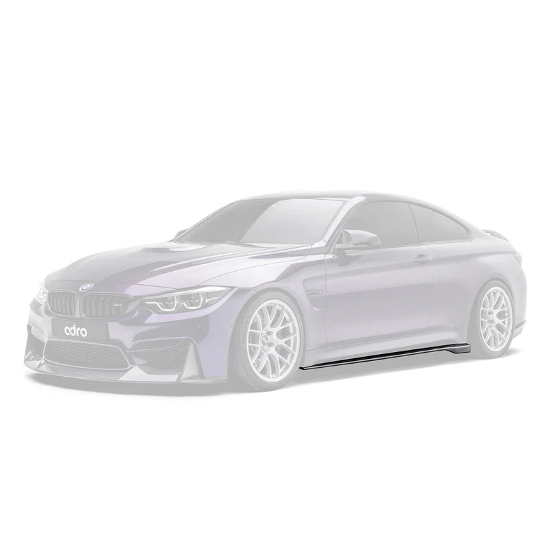 BMW M4 F82 Carbon Fiber Side Skirts Final Edition 2015-2020