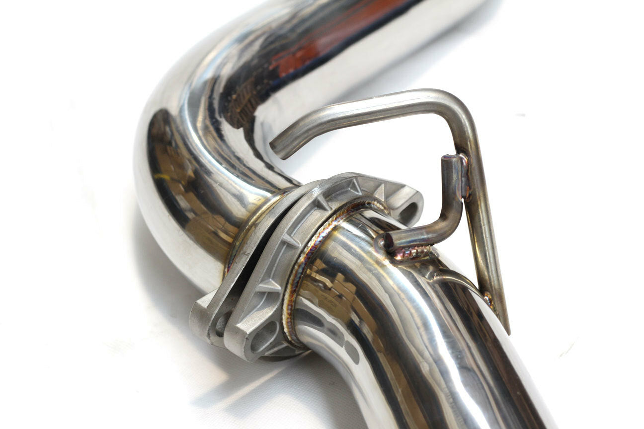 R400 Cat Back Exhaust w/ SS Tips Straight Cut - Subaru WRX/STI 11-21