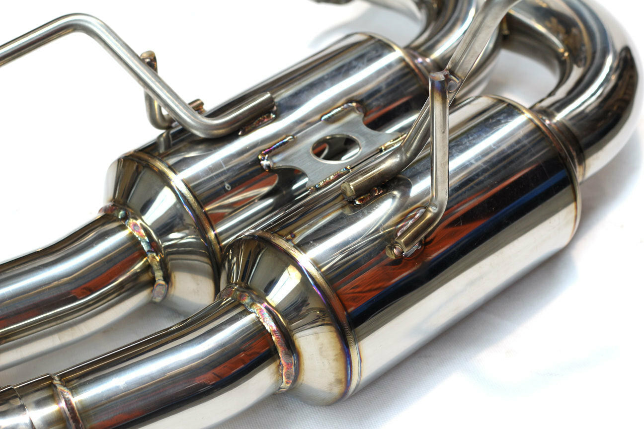 R400 Cat Back Exhaust w/ SS Tips Straight Cut - Subaru WRX/STI 11-21
