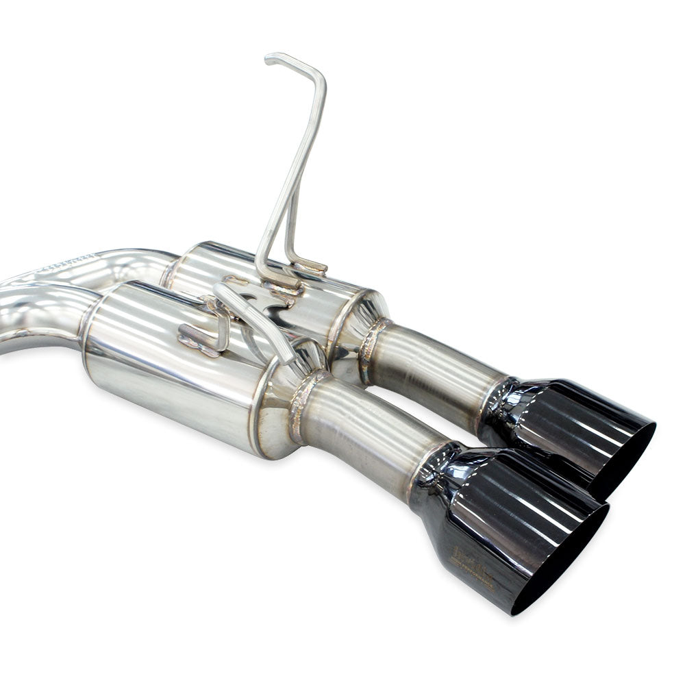 R400 "Signature Edition" Cat Back Exhaust w/Black Tips - Subaru WRX VB 22+