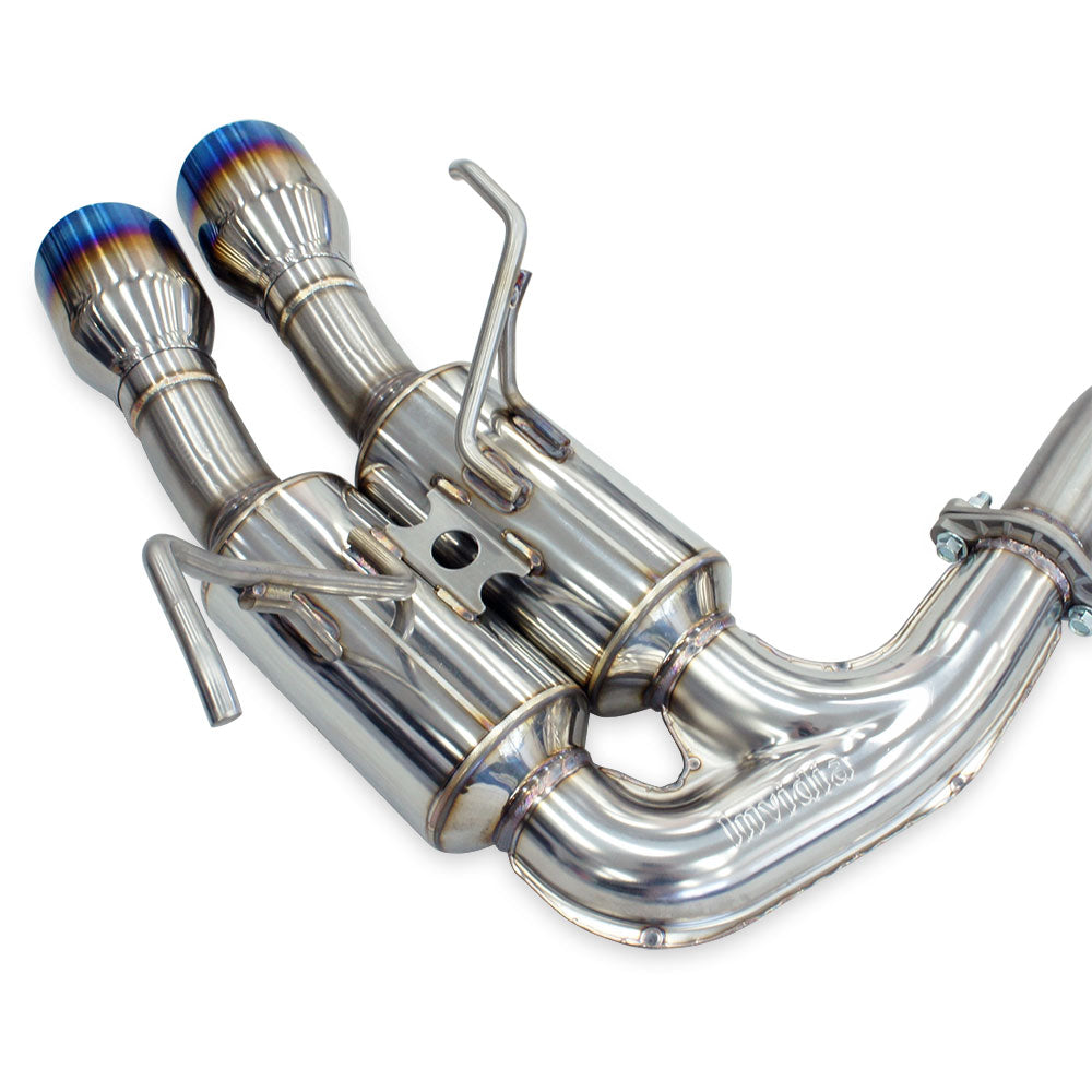R400 "Signature Edition" Cat Back Exhaust w/Ti Straight Cut Tips - Subaru WRX VB 22+