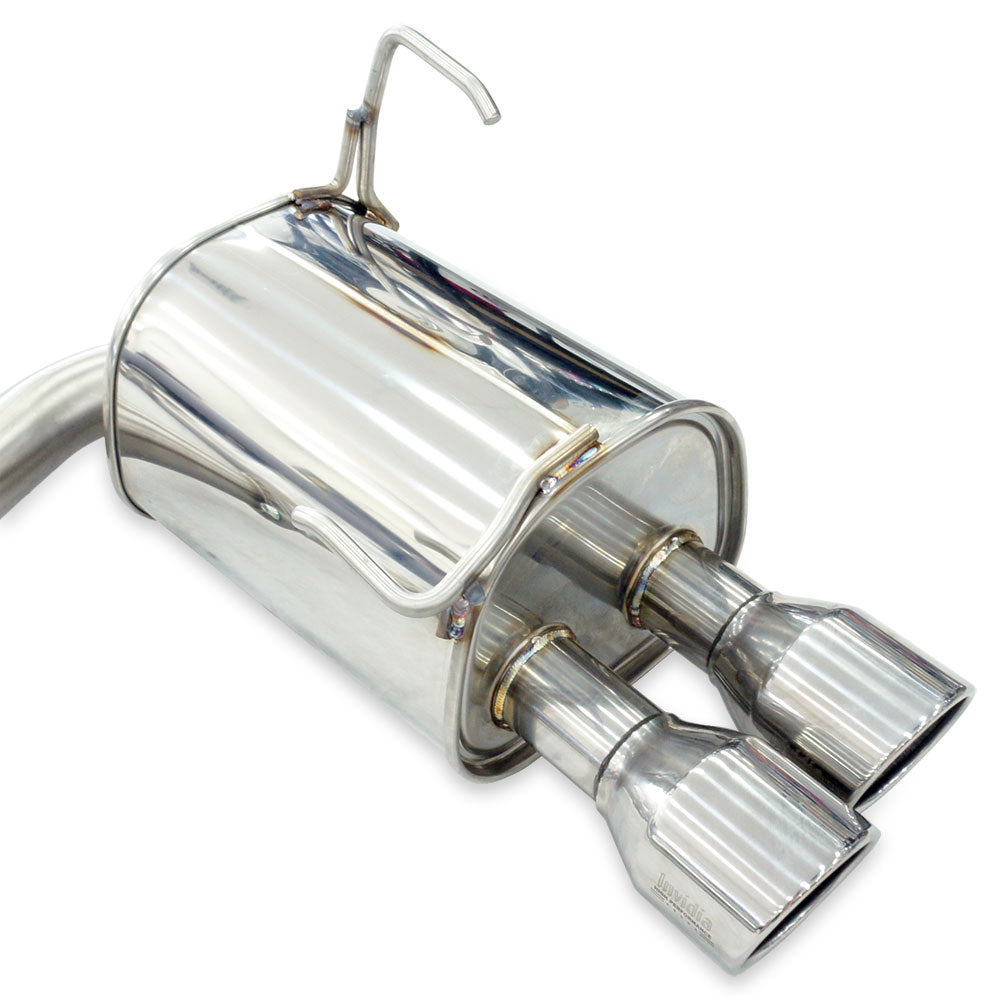 Q300 Cat Back Exhaust w/ SS Rolled Tips - Subaru WRX VB 22+