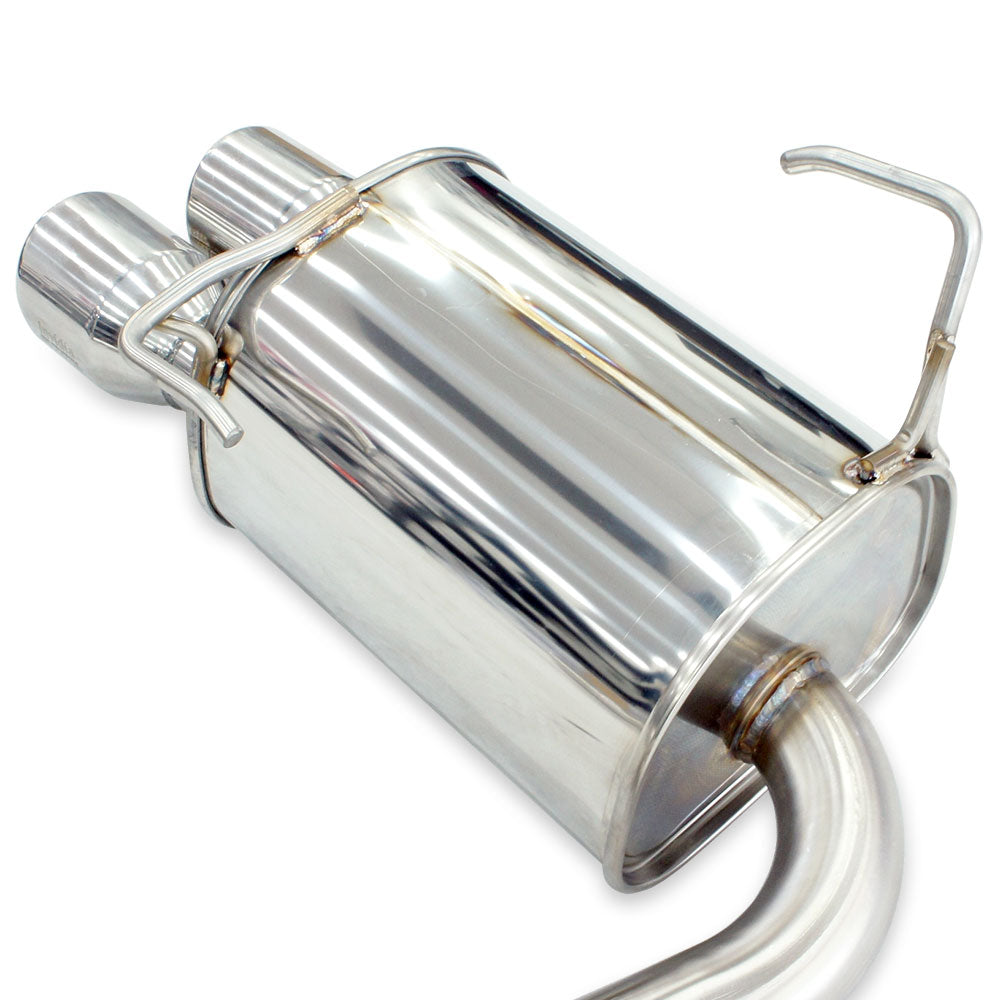 Q300 Cat Back Exhaust w/ SS Rolled Tips - Subaru WRX VB 22+