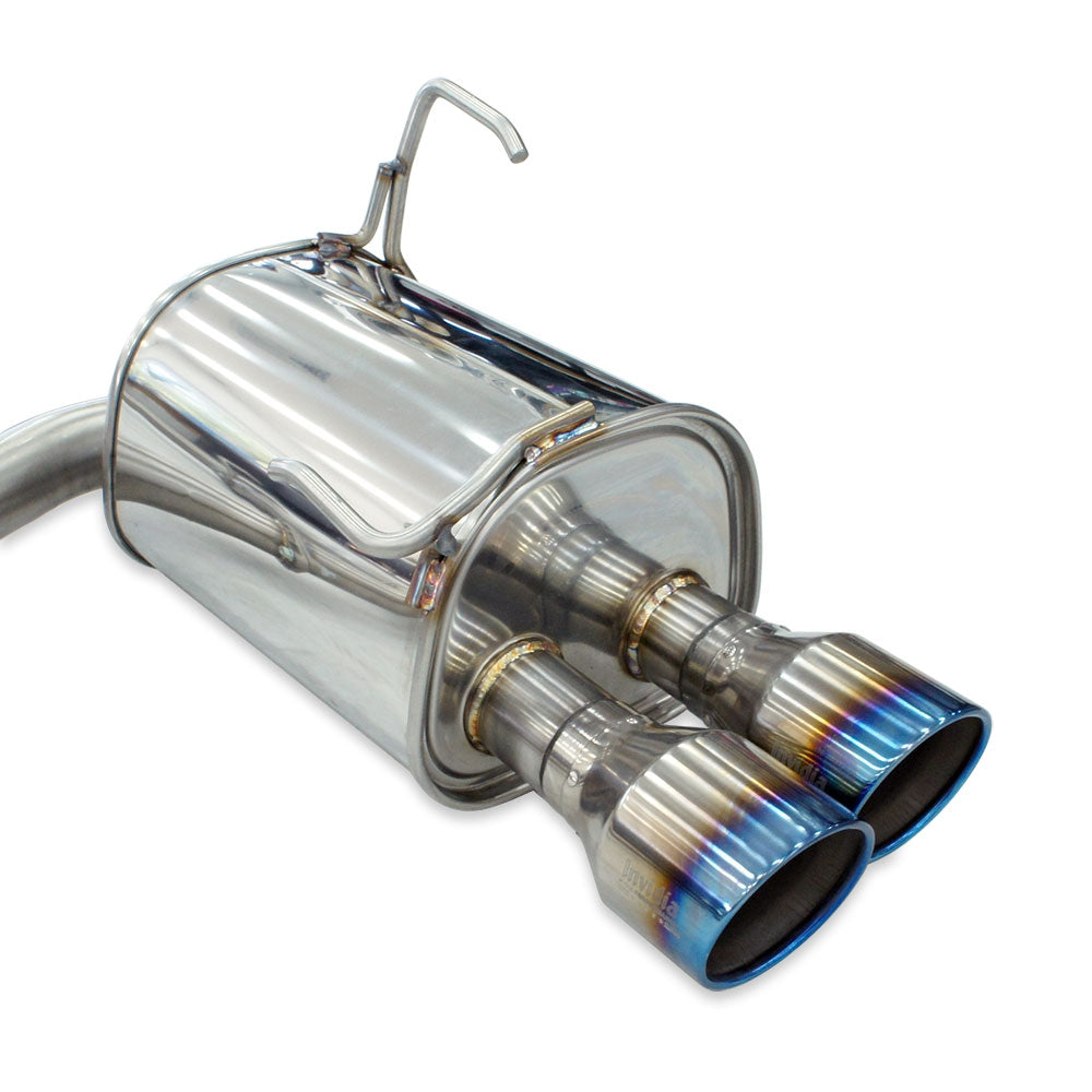 Q300 Cat Back Exhaust w/ Ti Rolled Tips - Subaru WRX VB 22+