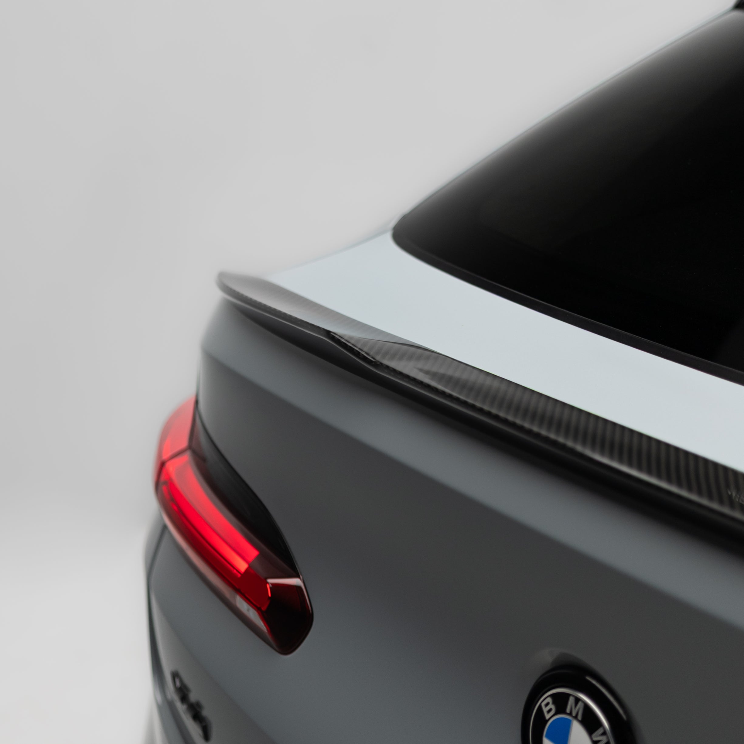 M Performance Style Pre Pregged Dry Carbon Fiber Spoiler for BMW X4 G02 / X4M F98 2019+