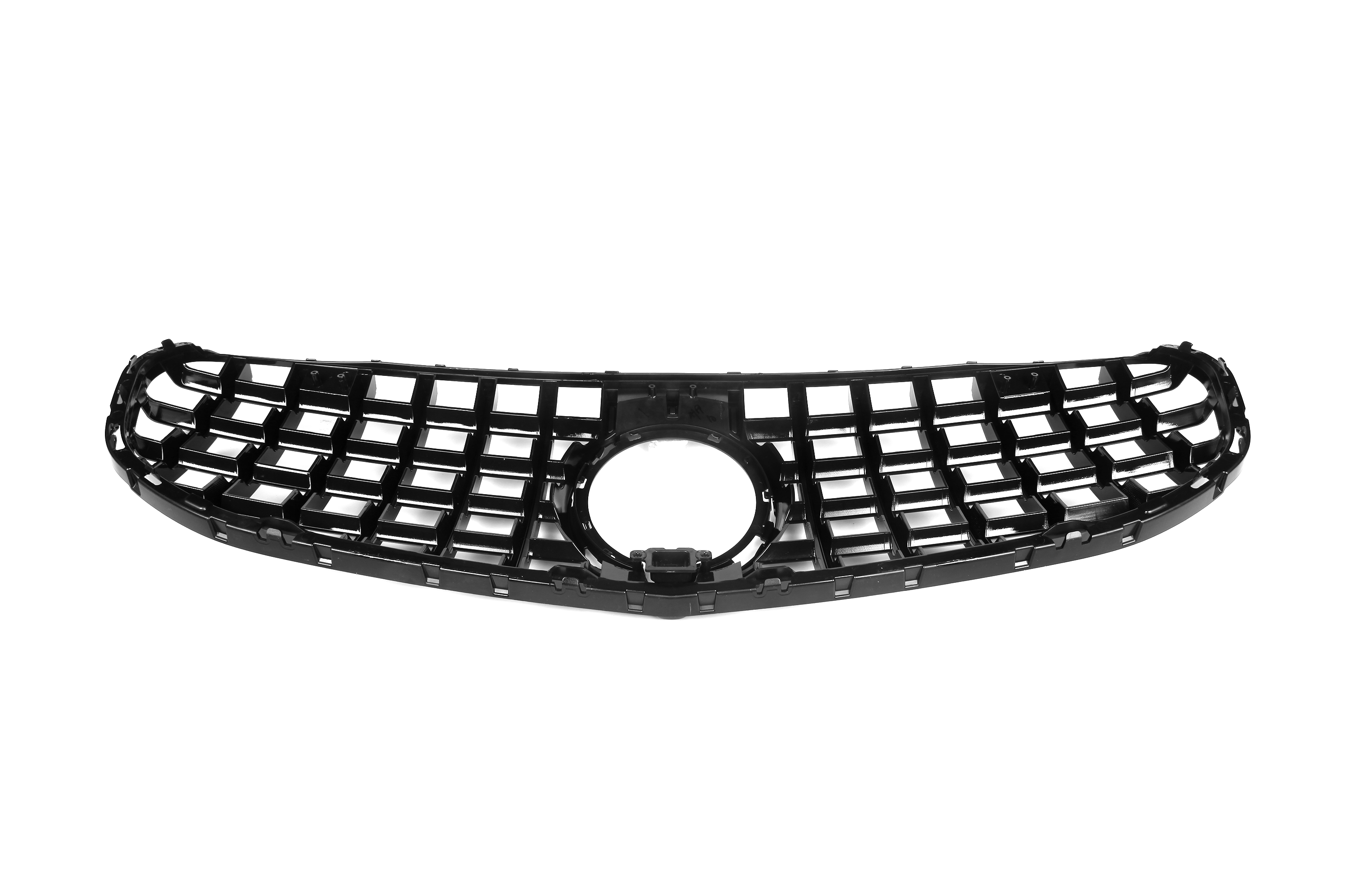 AMG Panamericana Style Grille for Mercedes-Benz GLC Class X253/C253 Coupe (Without Camera) - Sliver 2019-2022