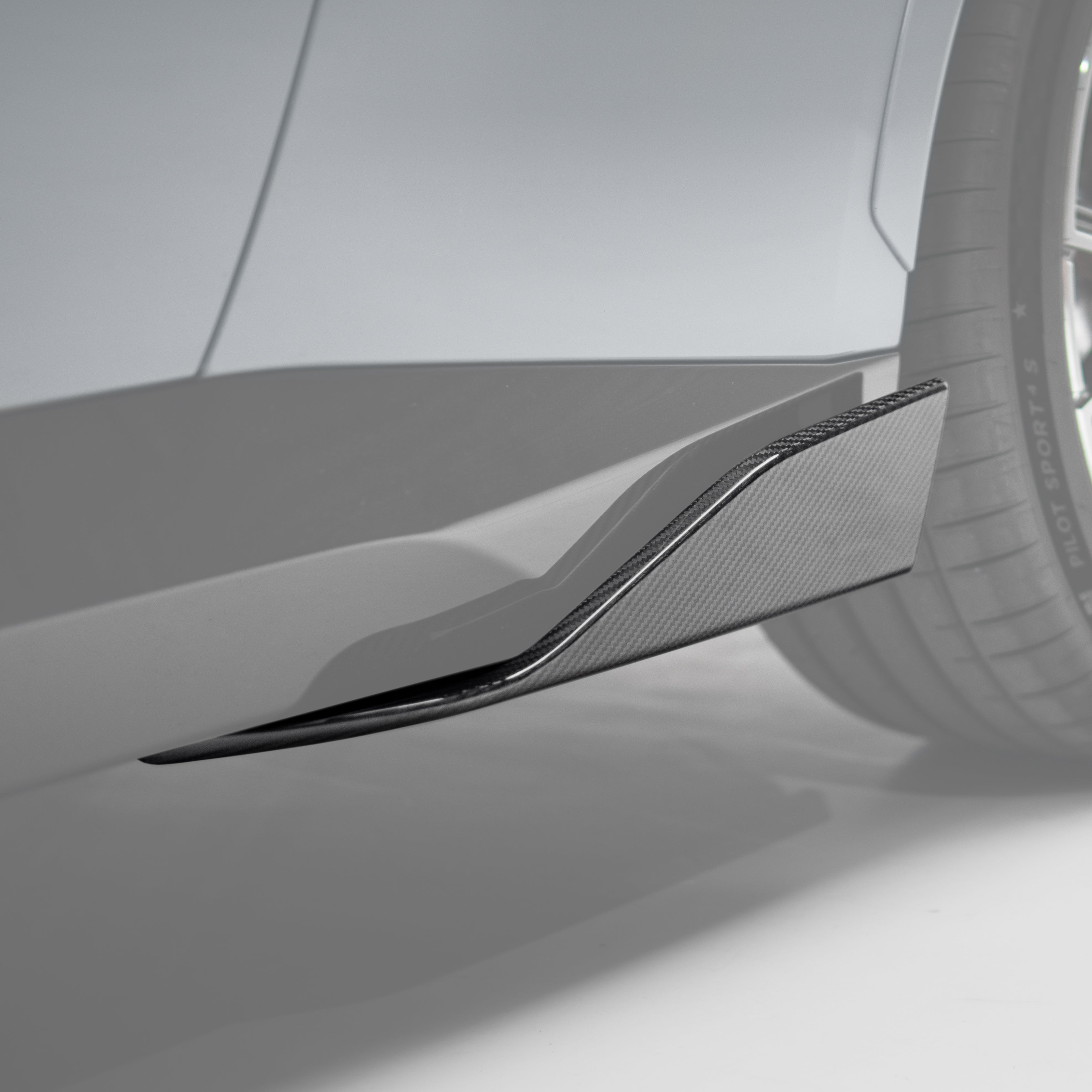 M Performance Style Pre Pregged Dry Carbon Fiber Side Skirts for BMW 2 Series Coupe G42 2021+