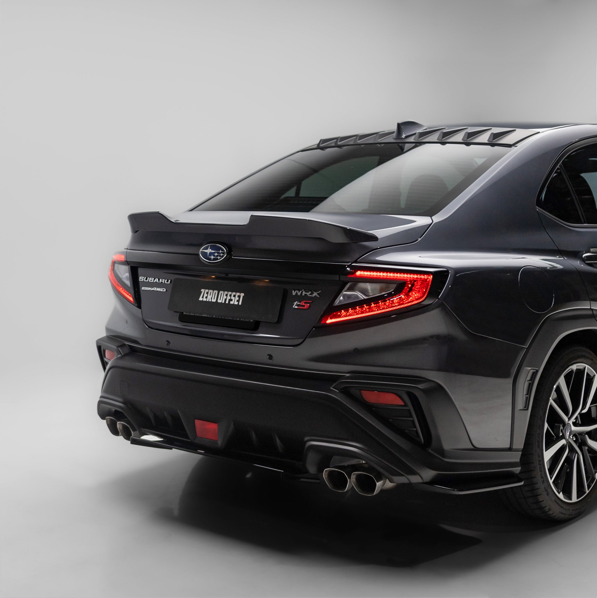 STI Low Profile Style Rear Ducklip Spoiler for Subaru WRX VB Sedan (To suit STI Style Trunk Spoiler) 2022+