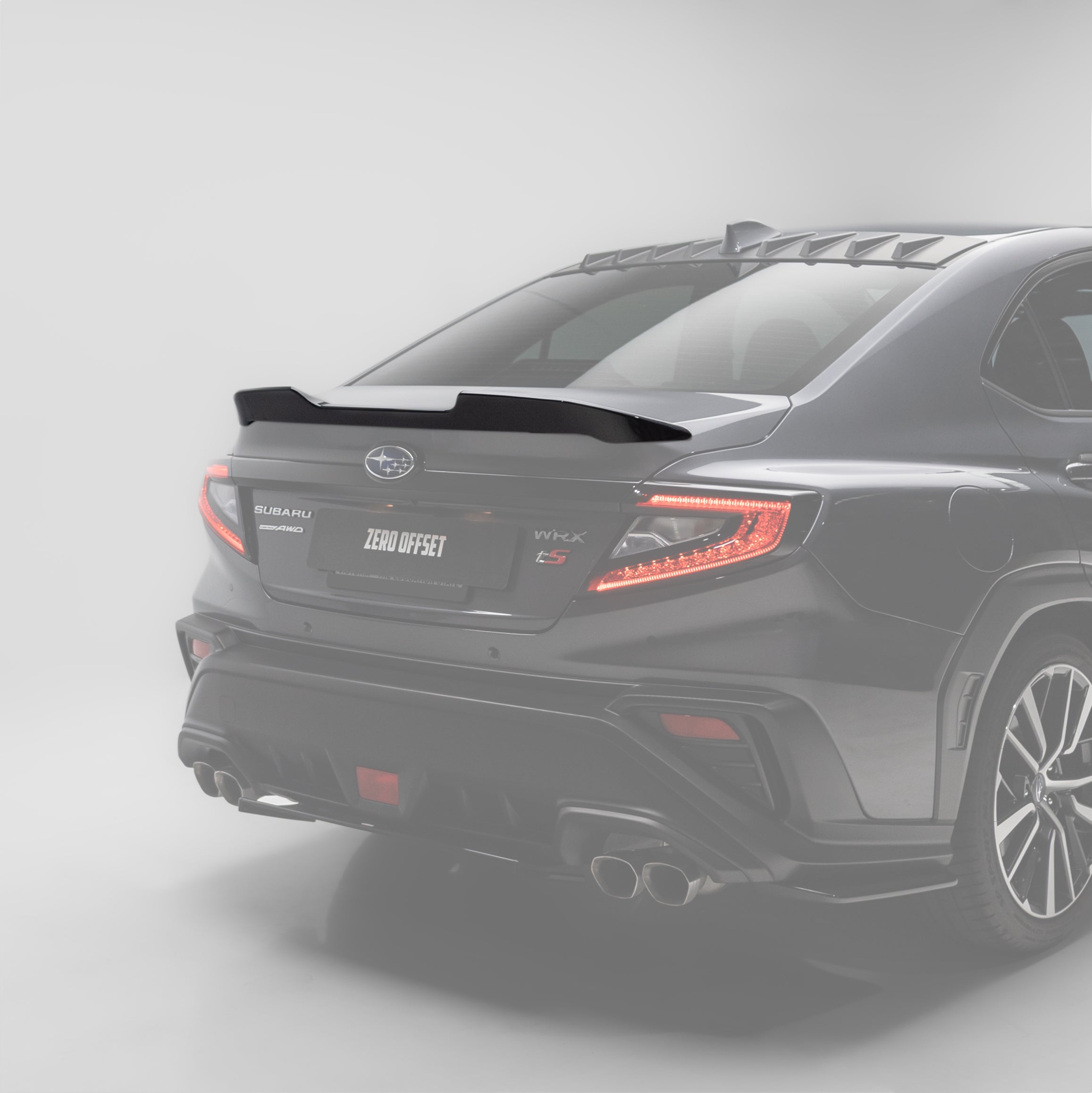 STI Low Profile Style Rear Ducklip Spoiler for Subaru WRX VB Sedan (To suit STI Style Trunk Spoiler) 2022+