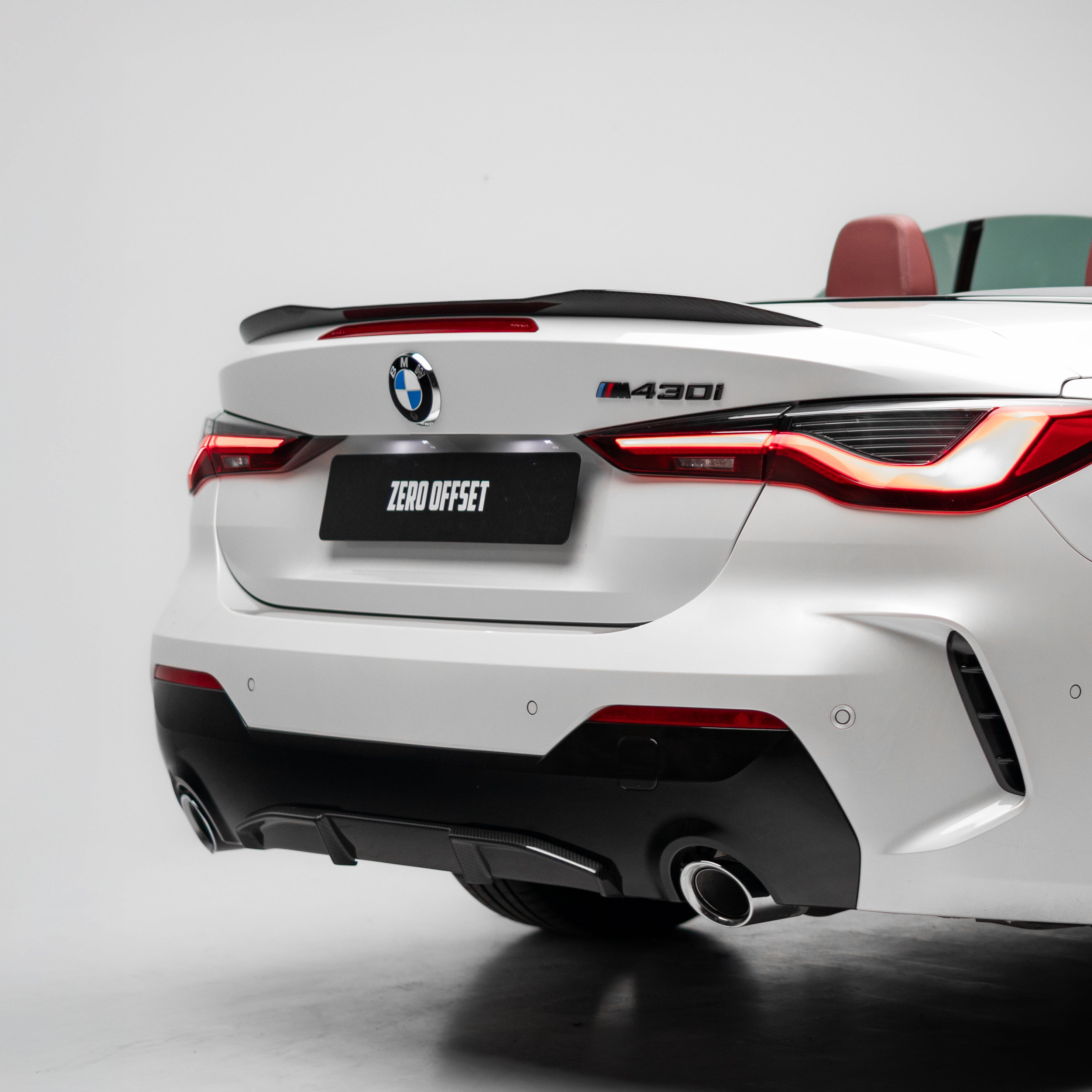 M Performance Style Pre Pregged Dry Carbon Fiber Spoiler for BMW 4 Series G23 / M4 G83 Convertible 2020+