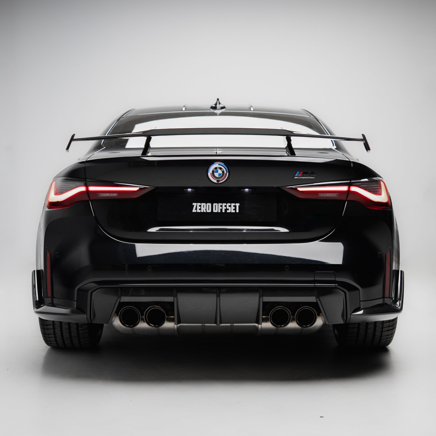 M-Performance Style Pre Pregged Dry Carbon Diffuser for BMW M3 G80 G81 / M4 G82 G83 (Standard Quad Tip) 2020+