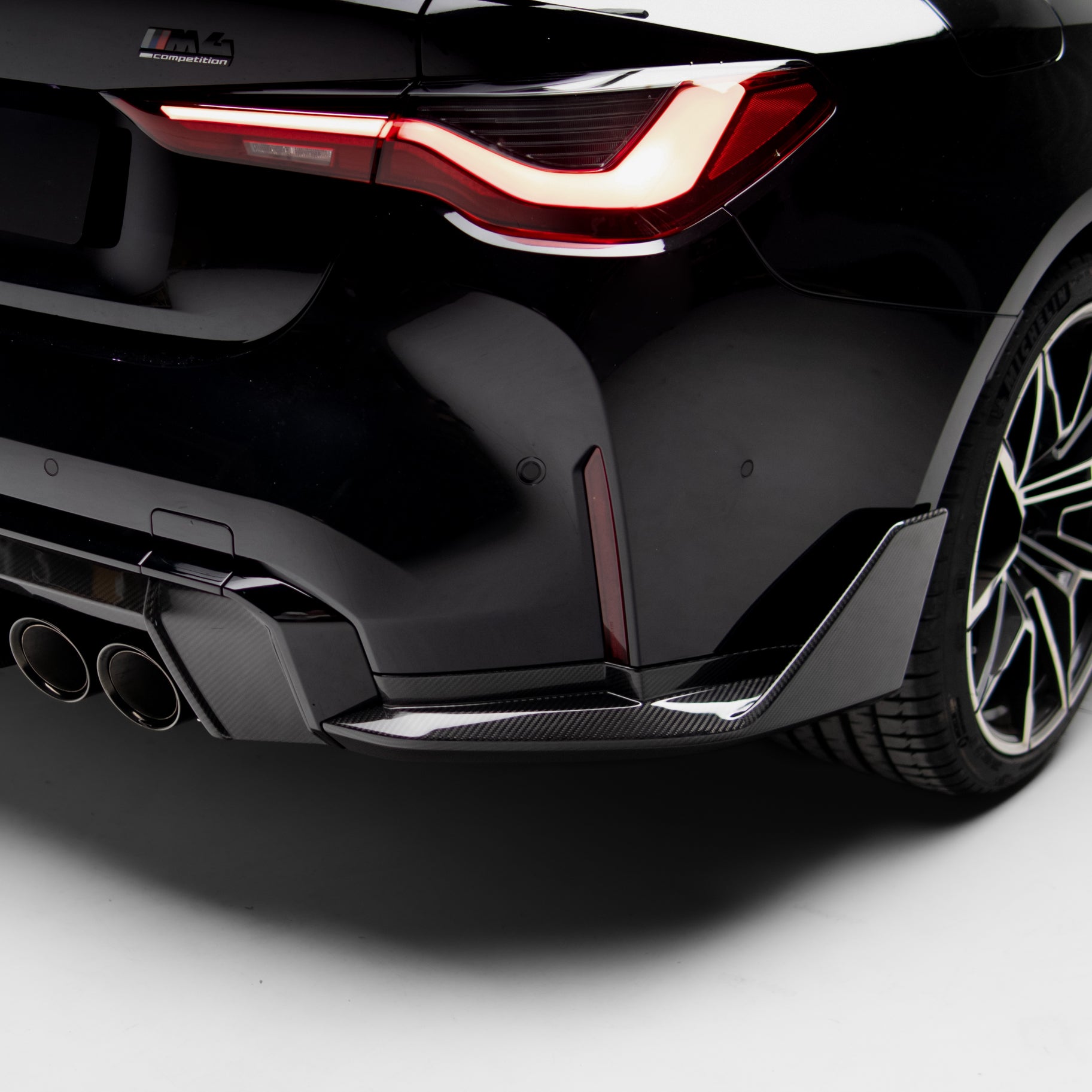 M Performance Style Pre Pregged Dry Carbon Rear Winglets for BMW M4 G82 G83 2020+
