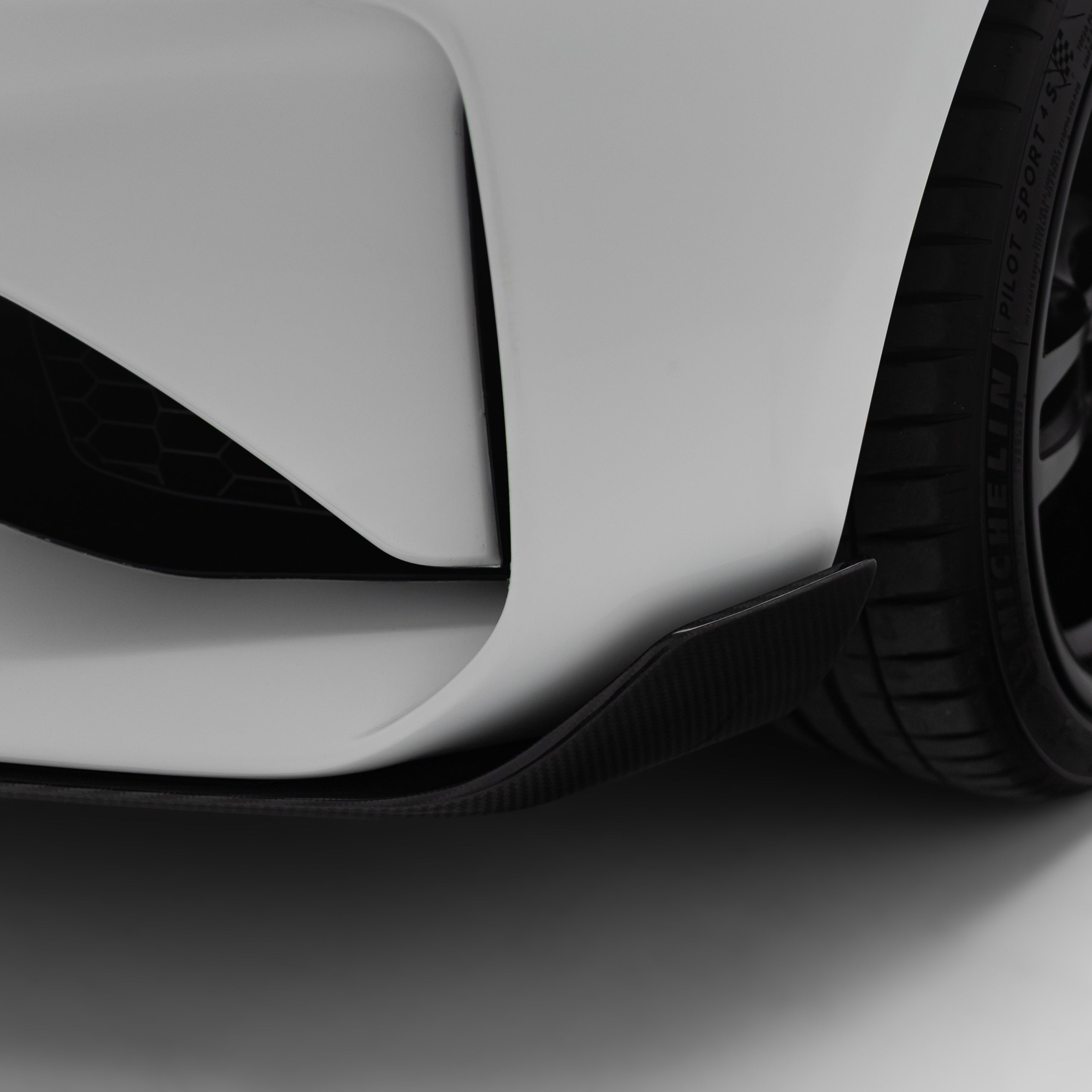 M Performance Style Carbon Fibre Front Lip for BMW F87 M2 Competition 2019-2021
