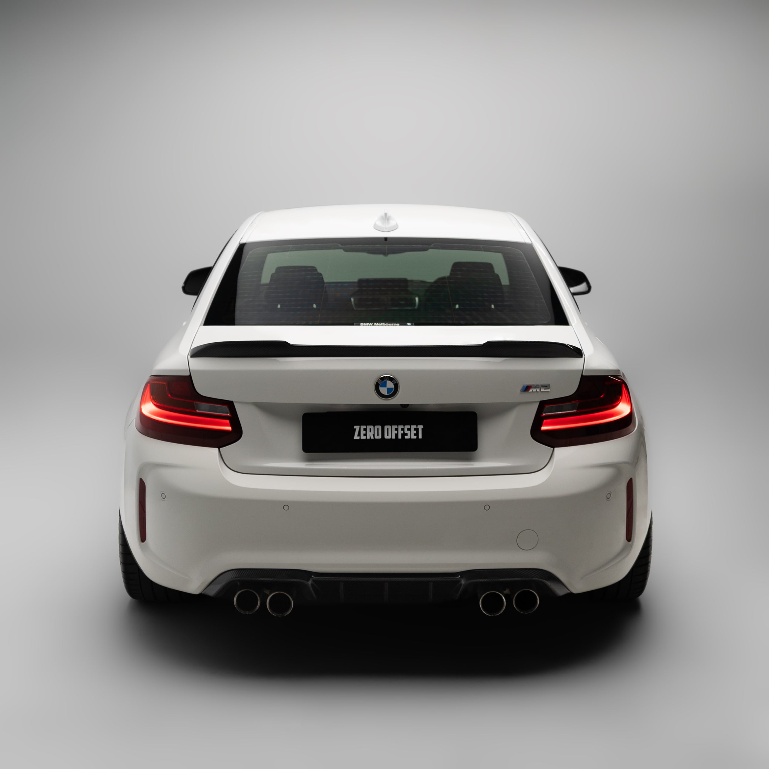 CS Style Pre Pregged Dry Carbon Fiber Trunk Lid Spoiler for BMW 2 Series M2 F22 F87 2014-2021