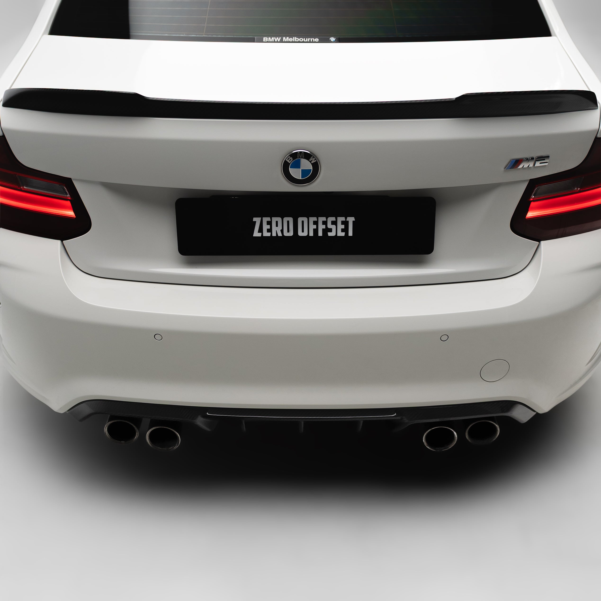 M Performance Style Carbon Fiber Rear Diffuser Pre-Pregged Dry Carbon Fiber for BMW M2 F87 2016-2021